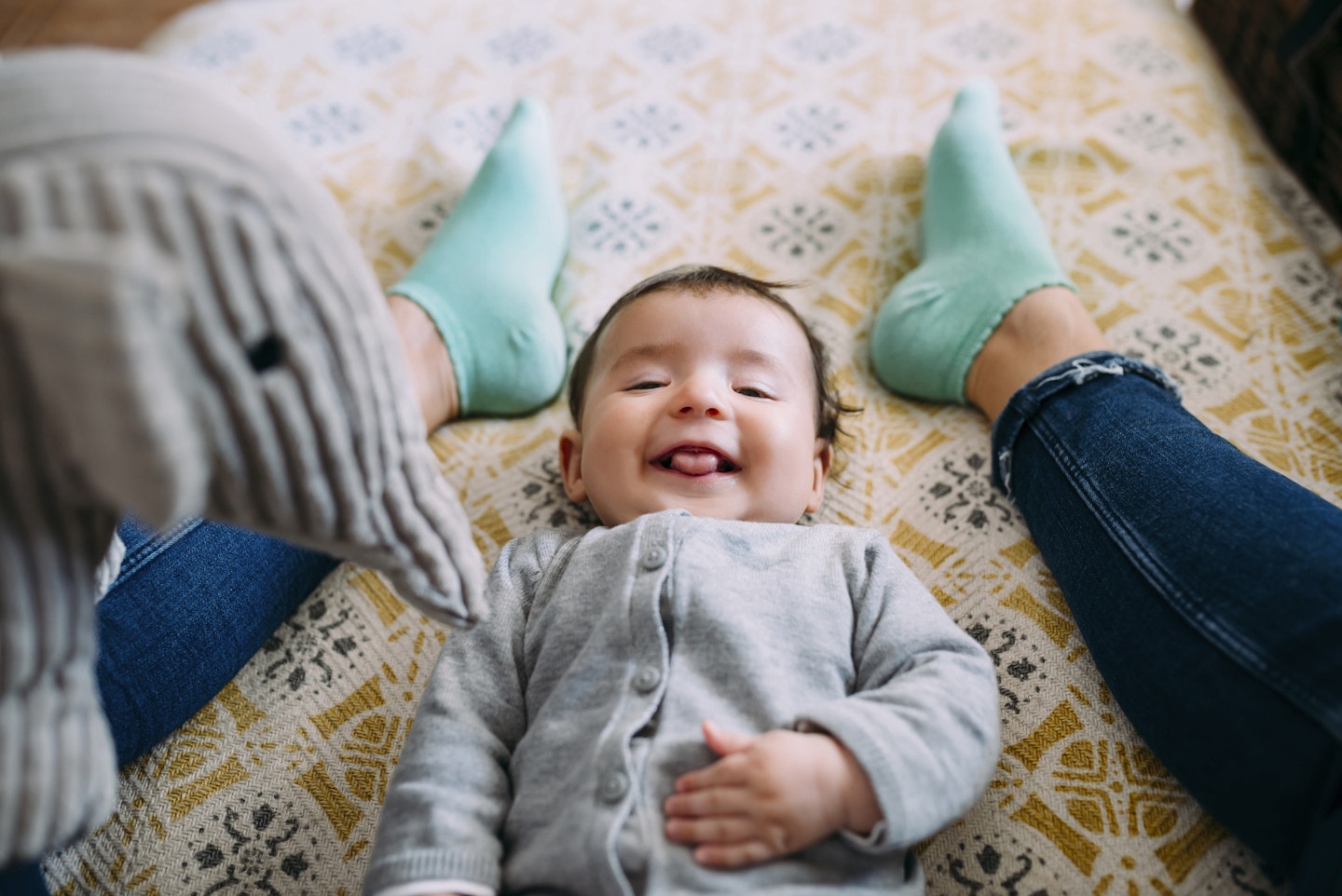 activities for babies blowing raspberries