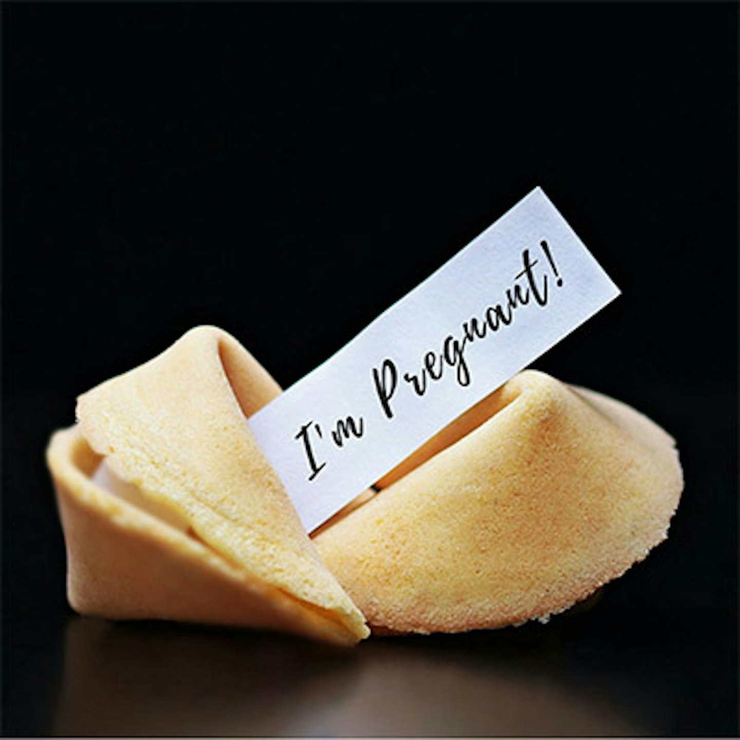 pregnancy announcement ideas fortune cookie