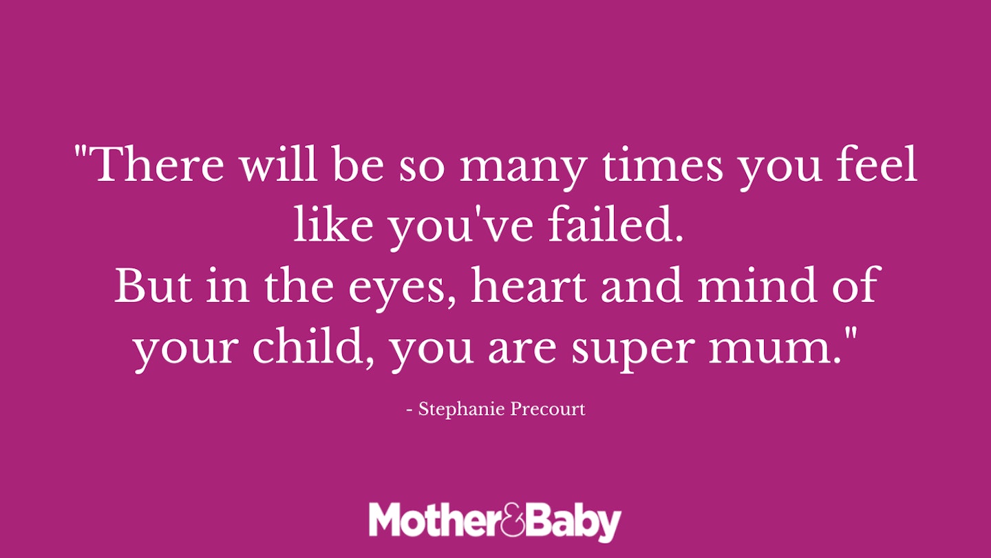 Single parent quote super mum
