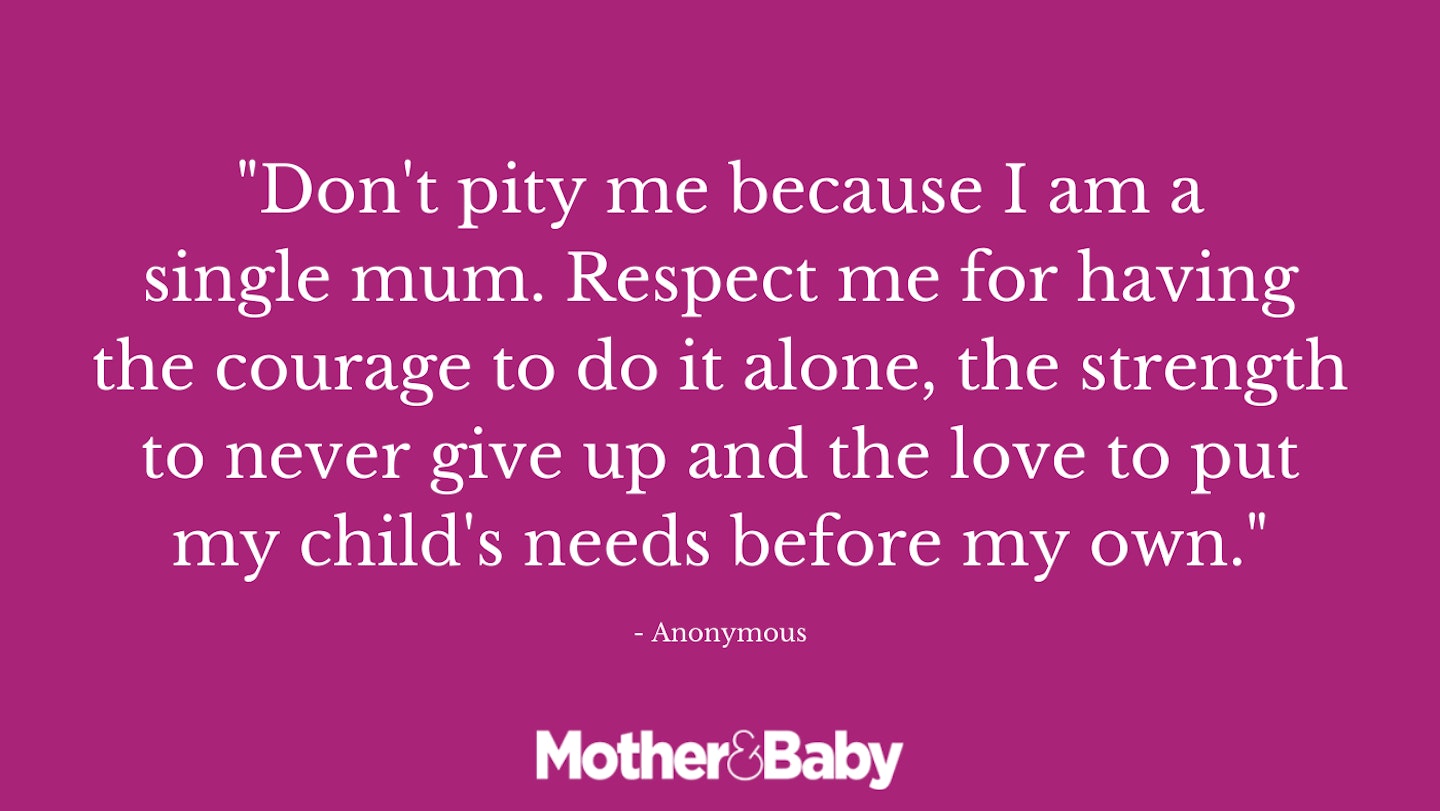 Single parent quote respect