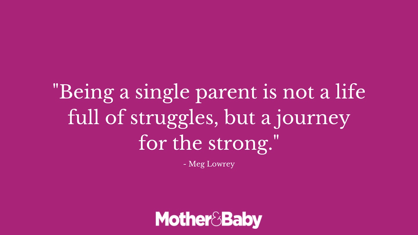 Single parent quote struggles