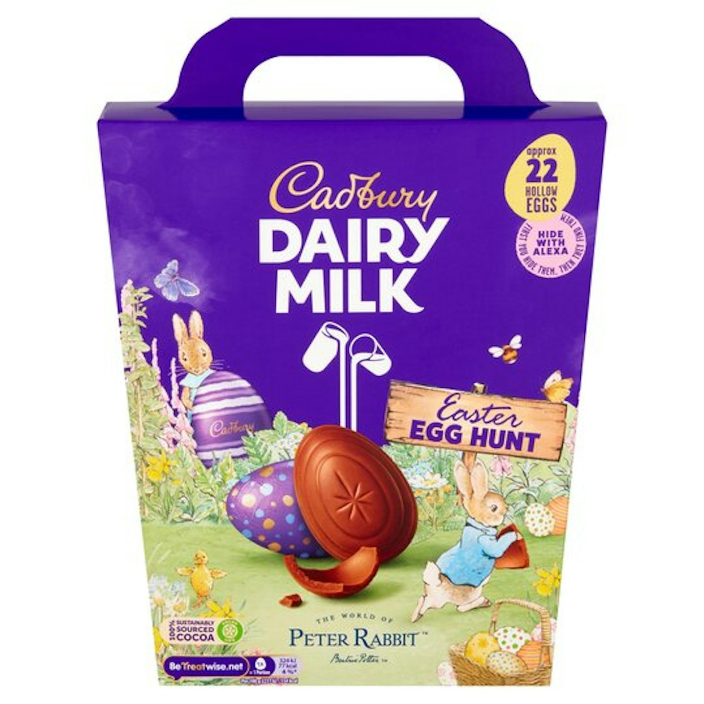 Cadbury easter egg hunt eggs