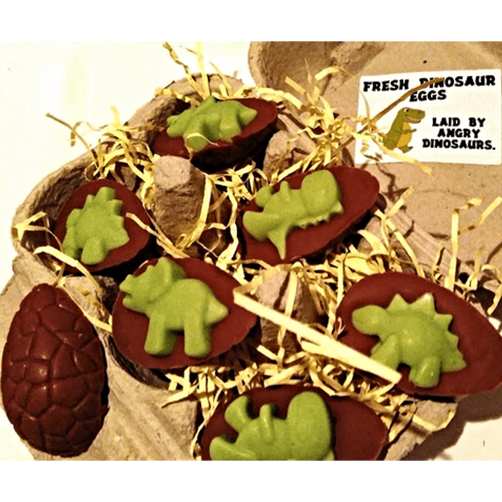 Roarsome dinosaur easter eggs