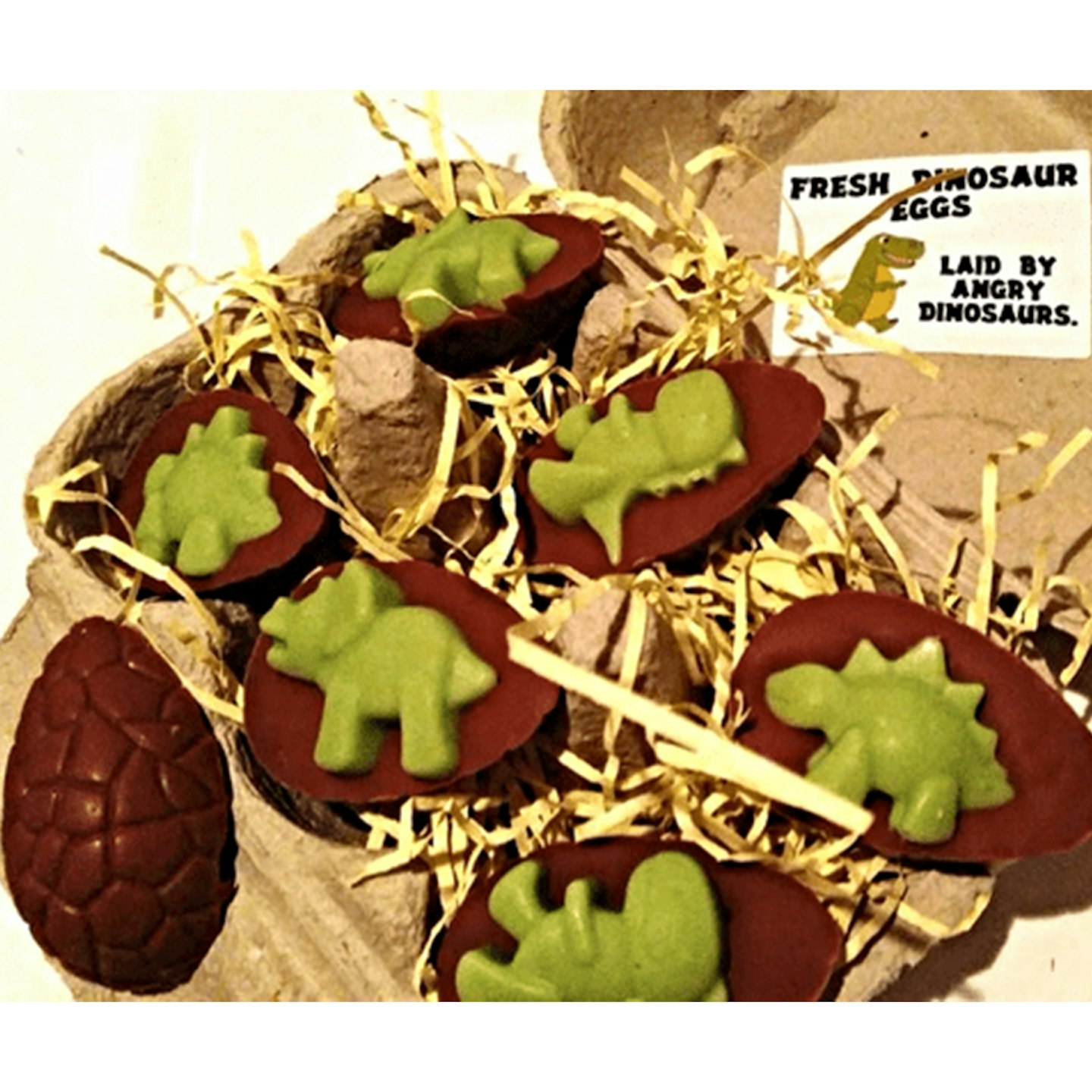 Chocolate Dinosaur Eggs