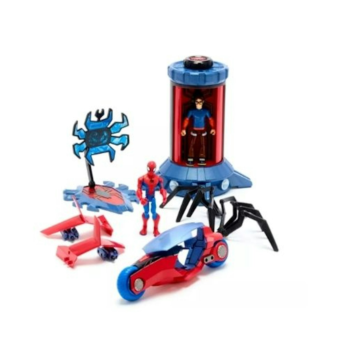 Disney Store Marvel Toybox Spider-Man Crime Lab Playset