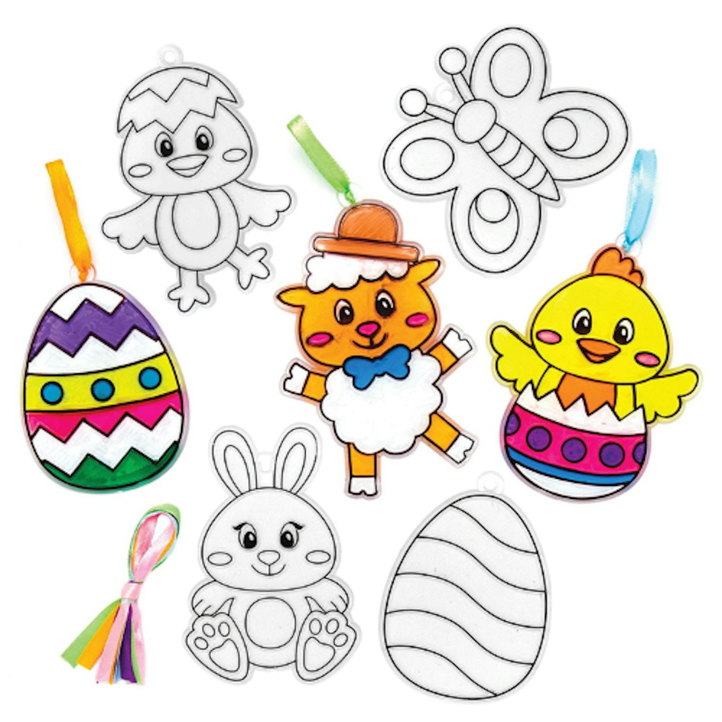 Easter Suncatcher Decorations