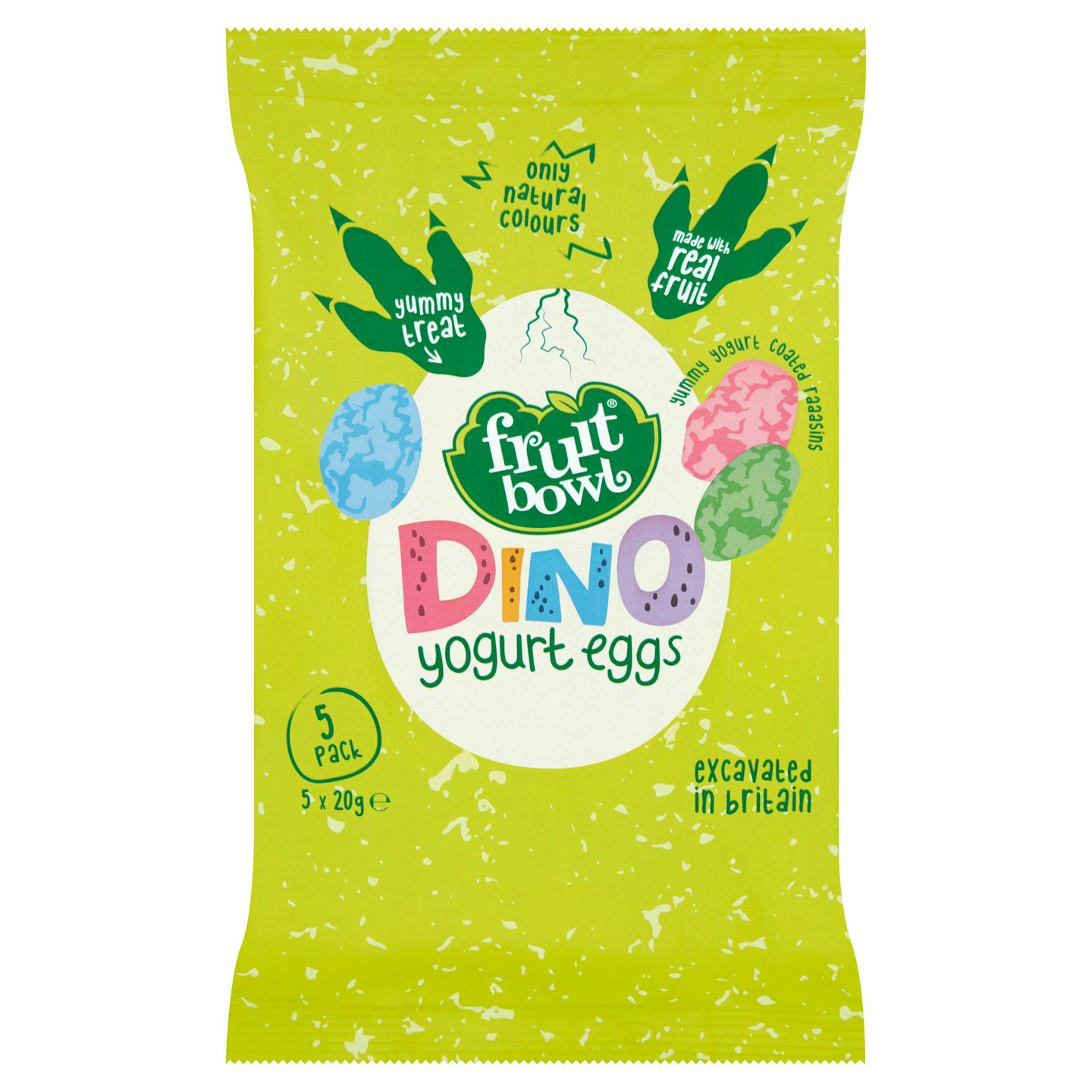 Fruit Bowl Dino Yogurt Eggs