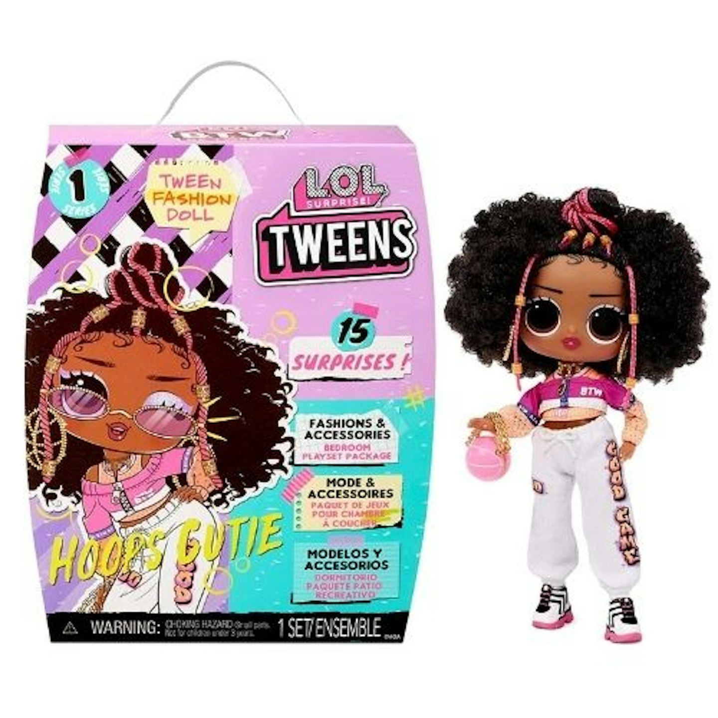 LOL Surprise Tweens HOOPS CUTIE Fashion Doll