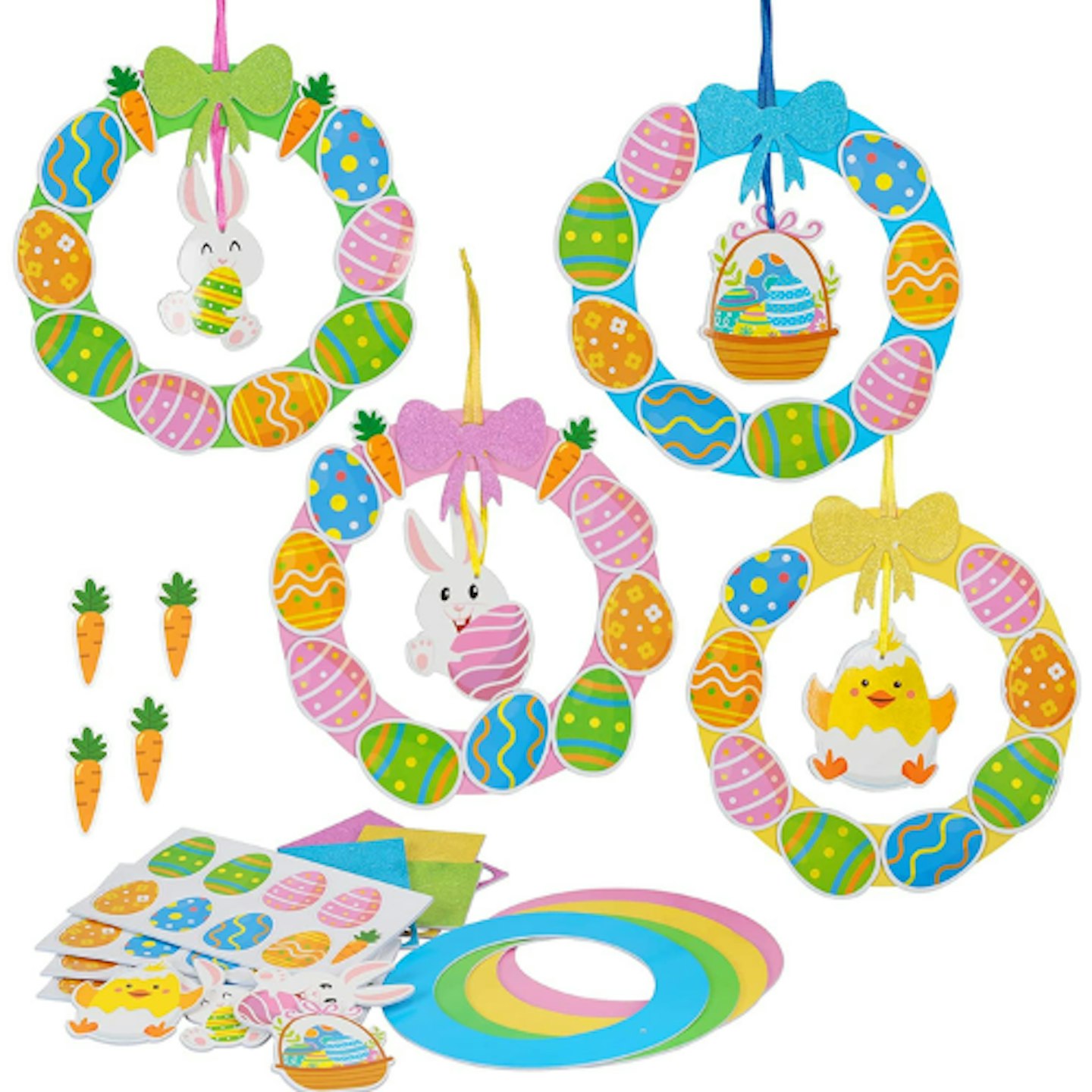 Easter Bunny & Chick Wreath Kits