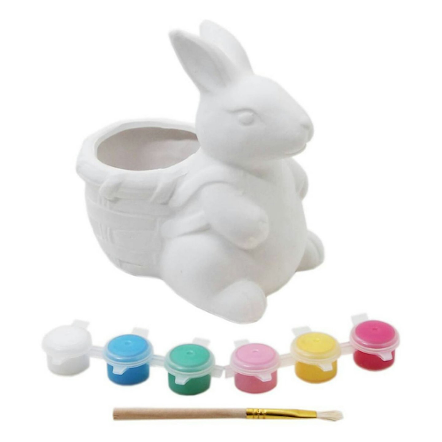 Paint Your Own Bunny with Basket