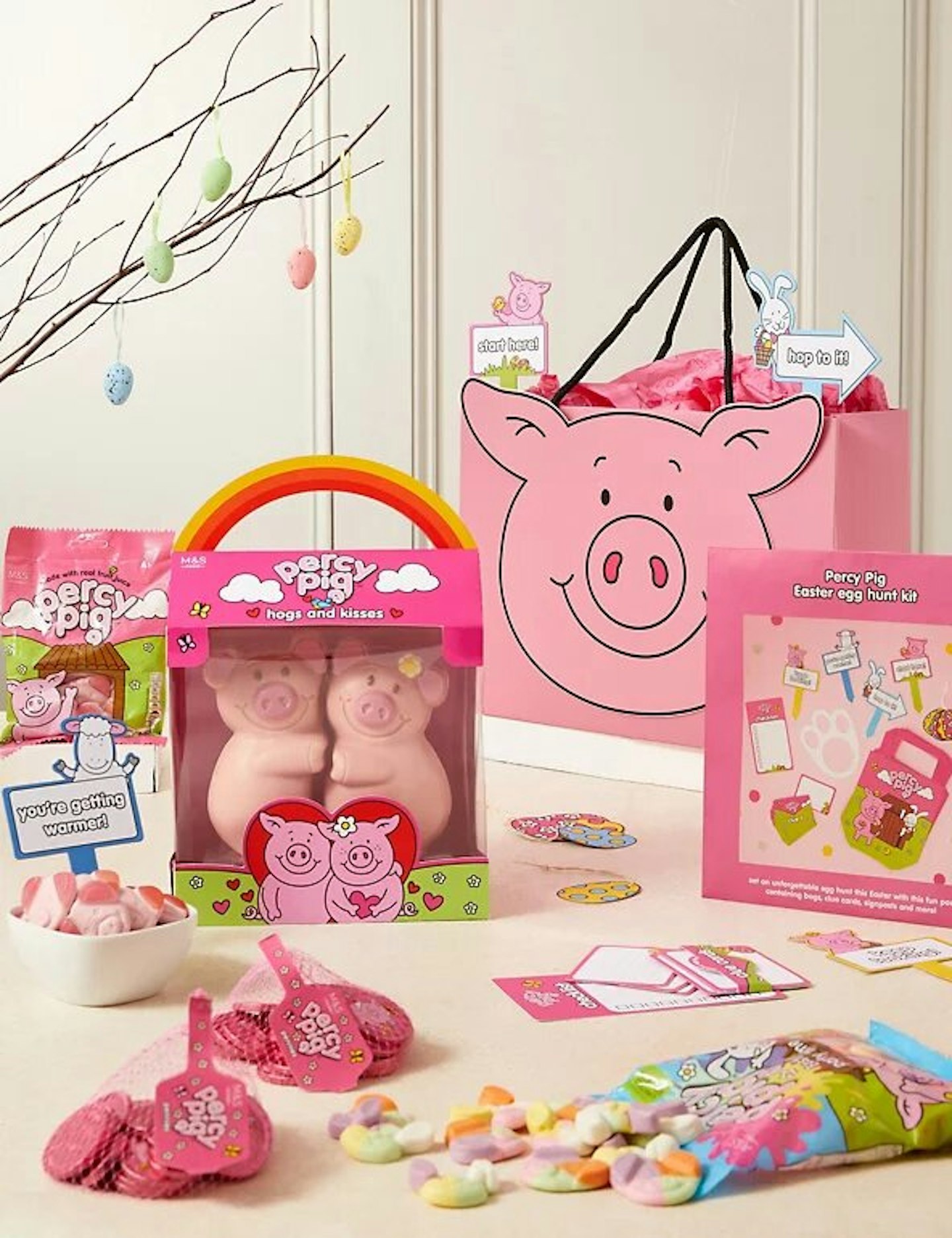 Percy Pig Easter Egg Hunt Gift Bag