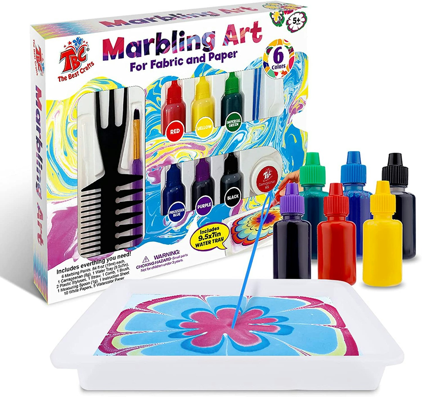 The Best Crafts Marbling Art Paint Kit