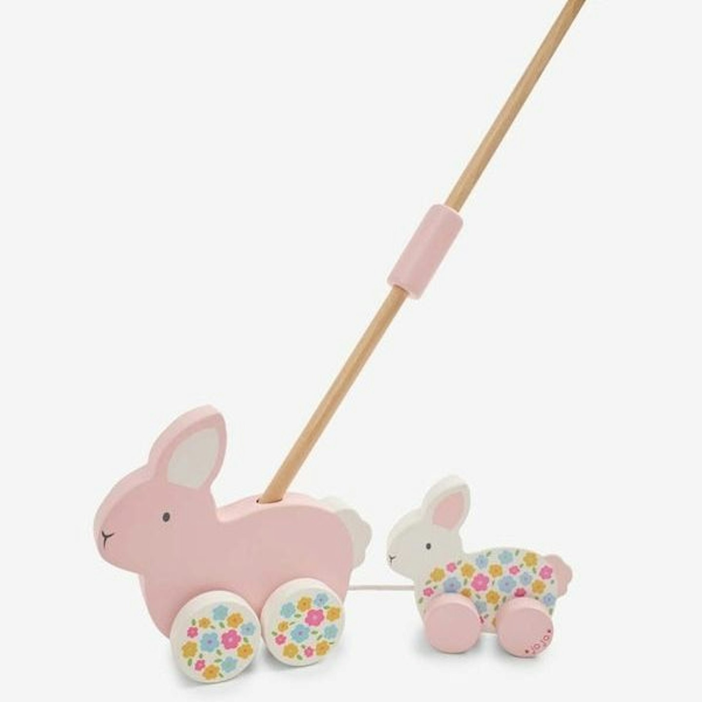 Bunny Push-Along Toy With Handle