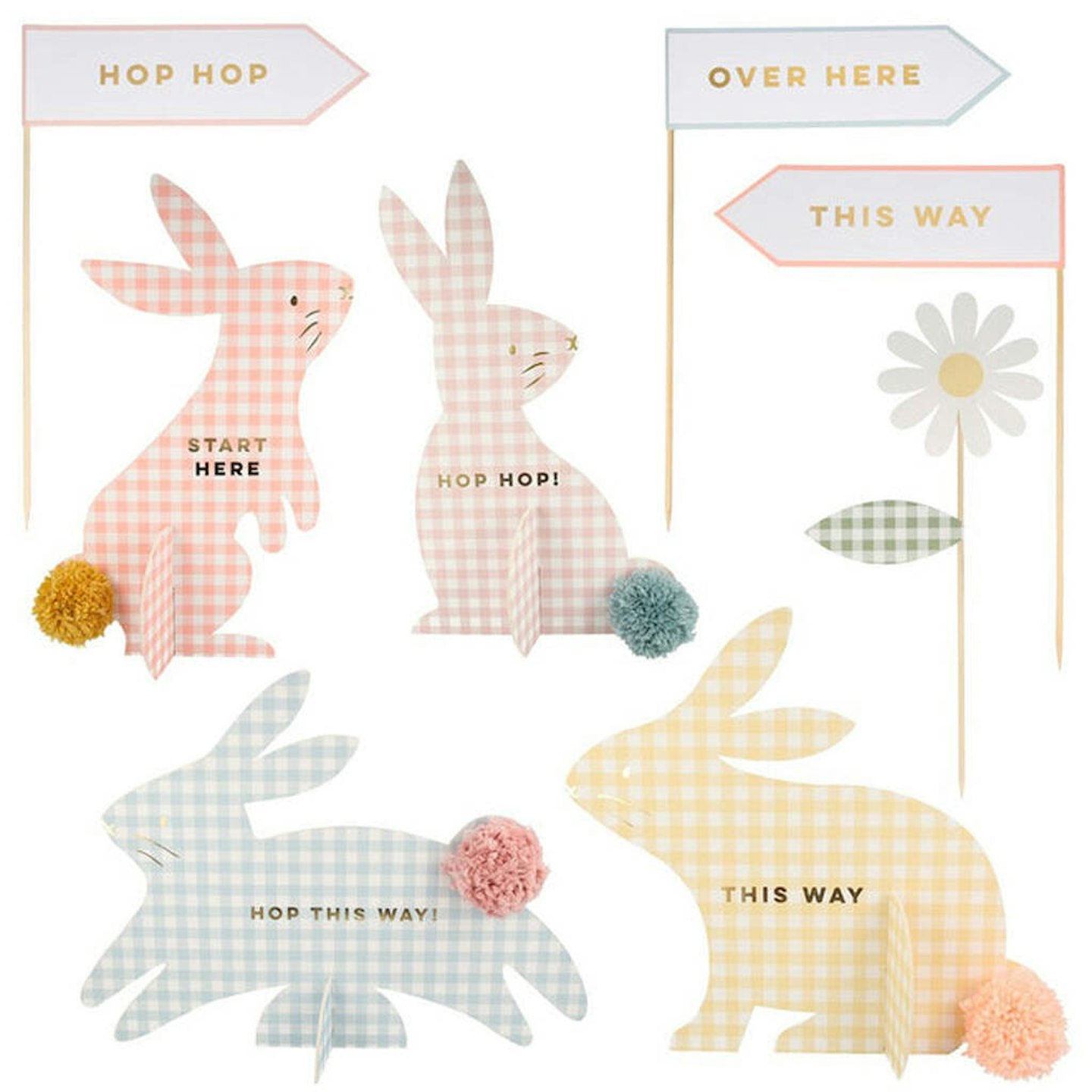 gingham bunny kit