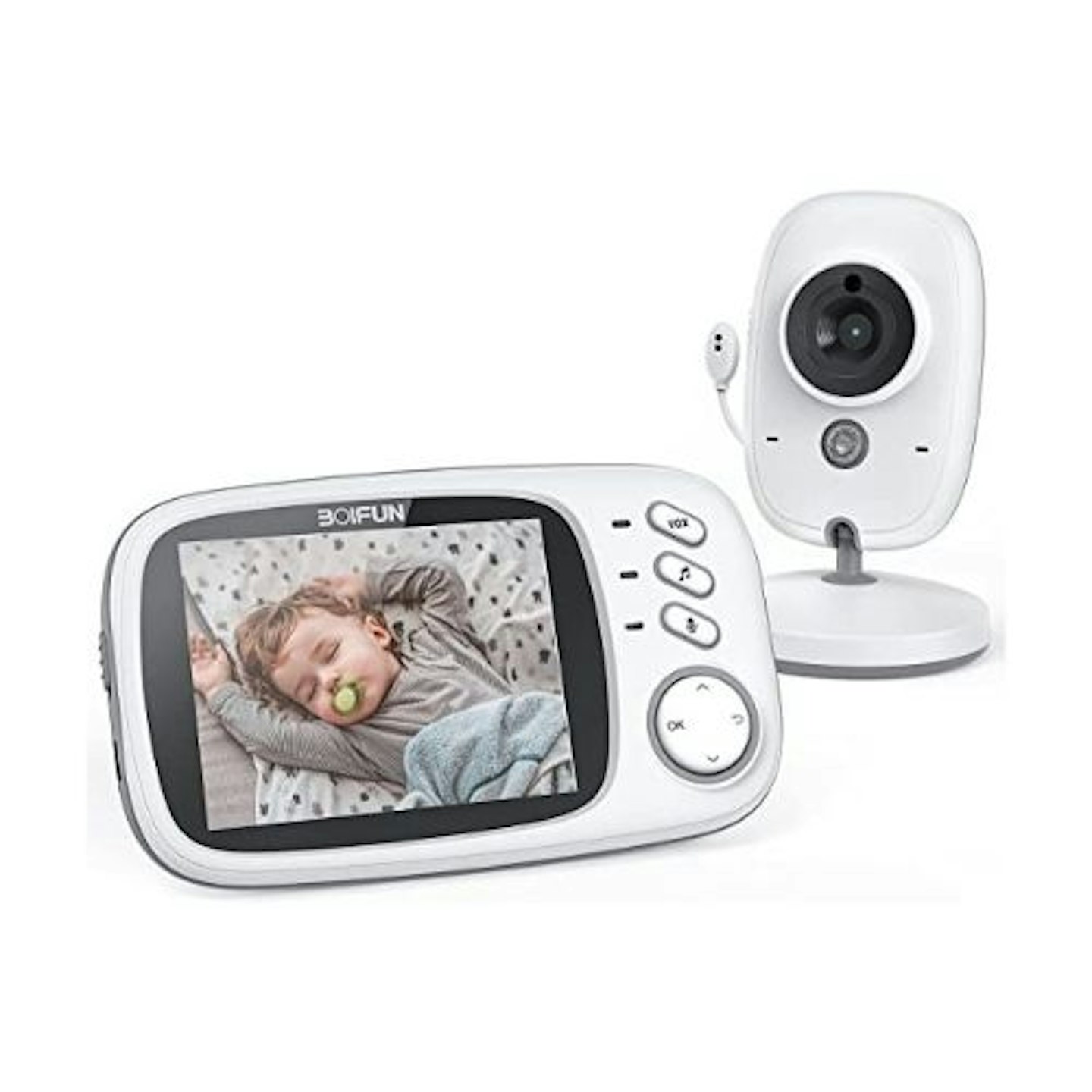 Hello Baby Monitor Con Cámara Y Audio, Monitor De Bebé De Vi
