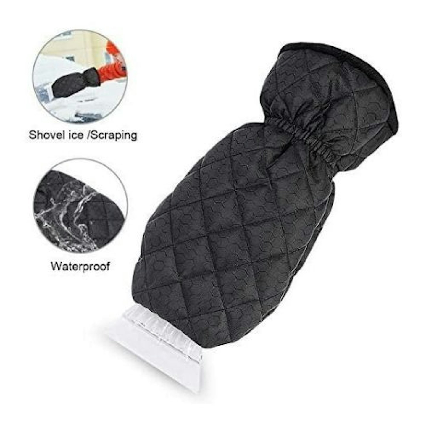 DIAOCARE Ice Scraper mitten for Windscreen