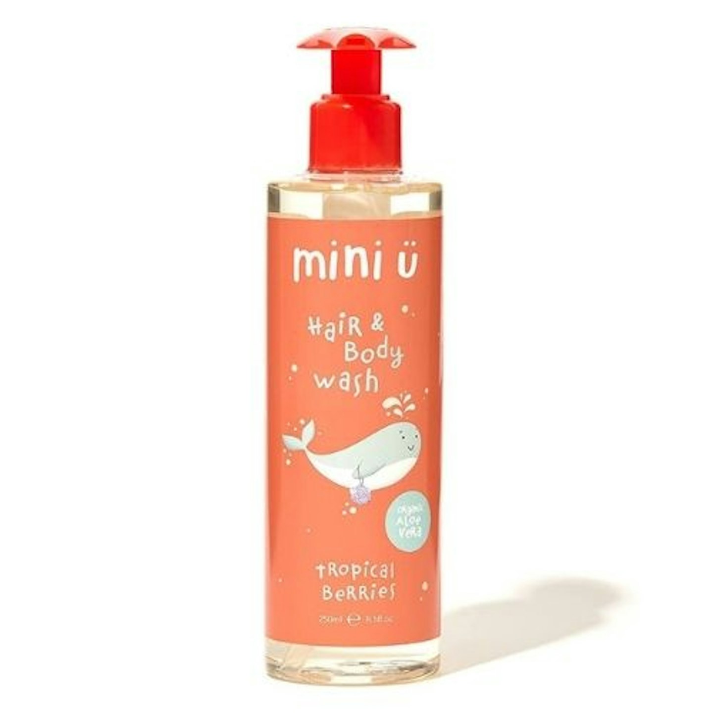 Mini U Tropical Berries Hair and Body Wash Yellow