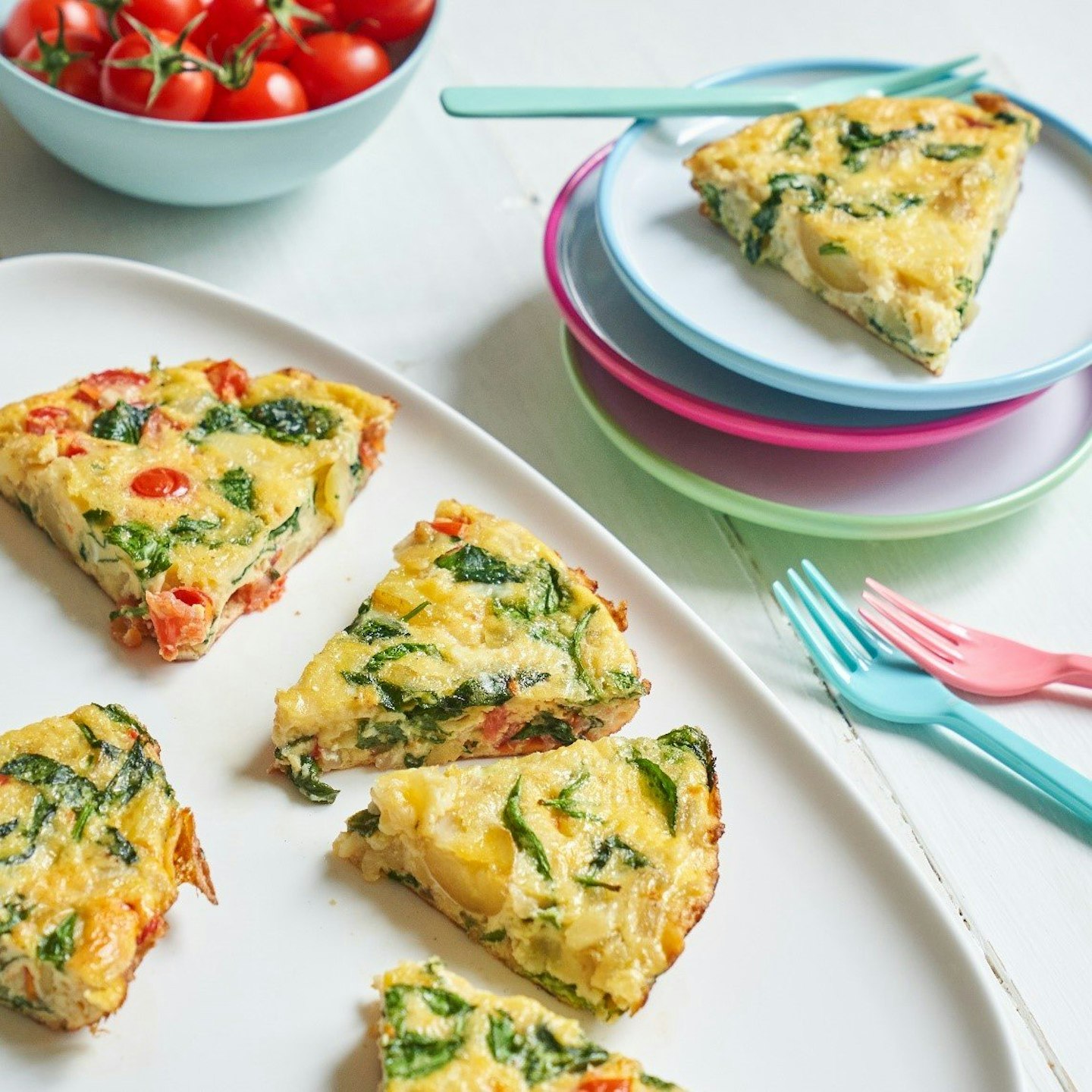 Spinach Frittata annabel karmel