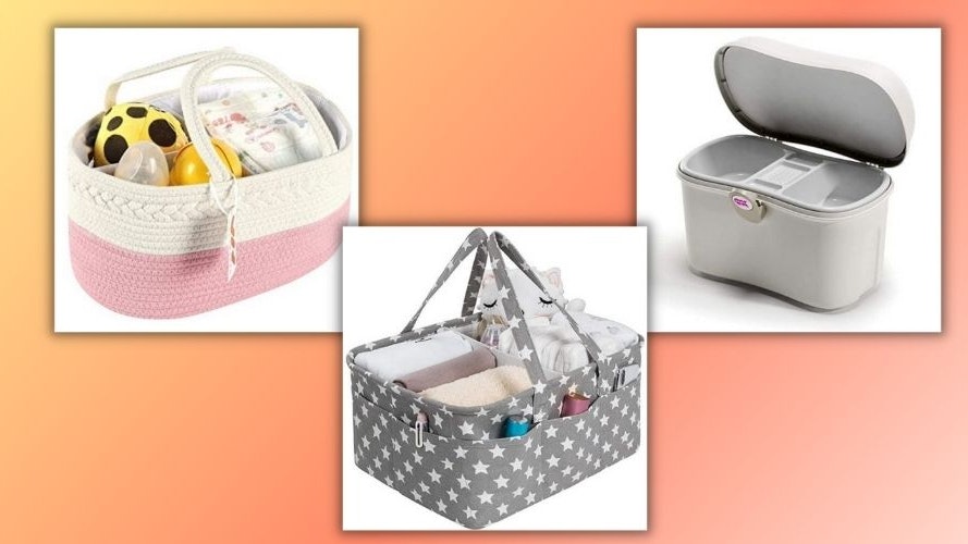 The best baby changing box to keep essentials organised