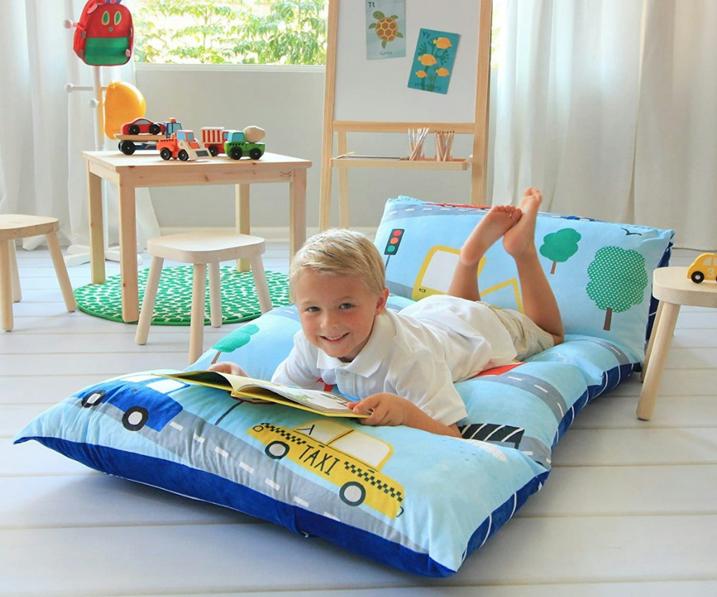 Best sleepover bed Butterfly Craze Pillow Bed Floor Lounger