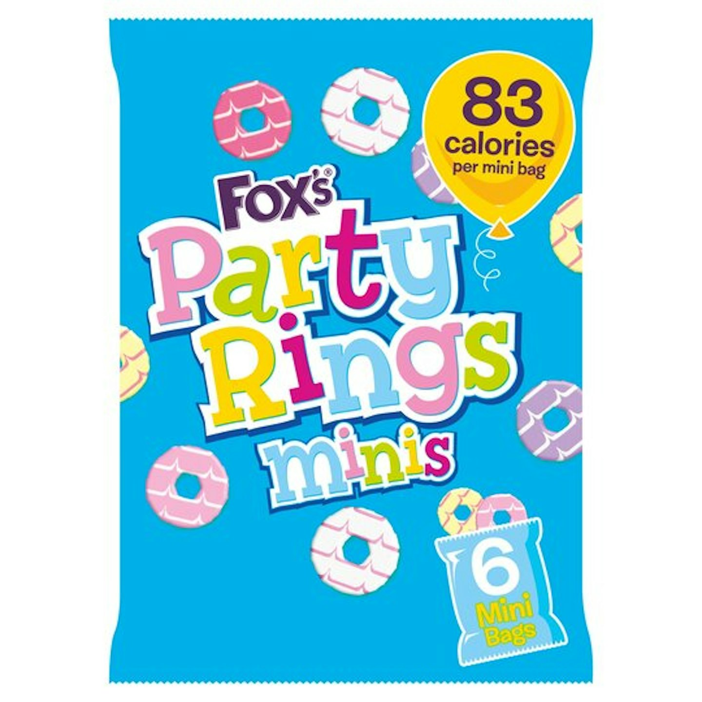 Fox's Mini Party Rings 120G