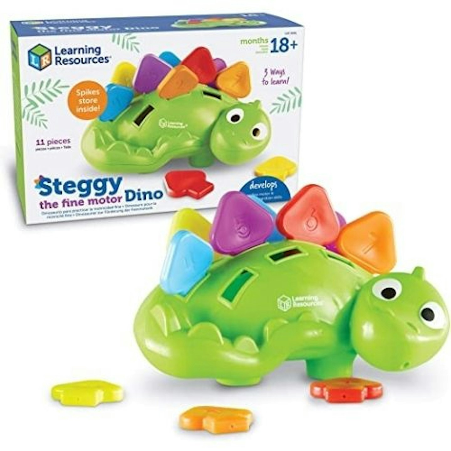 Steggy the Fine Motor Dino - Best Dinosaur Toys