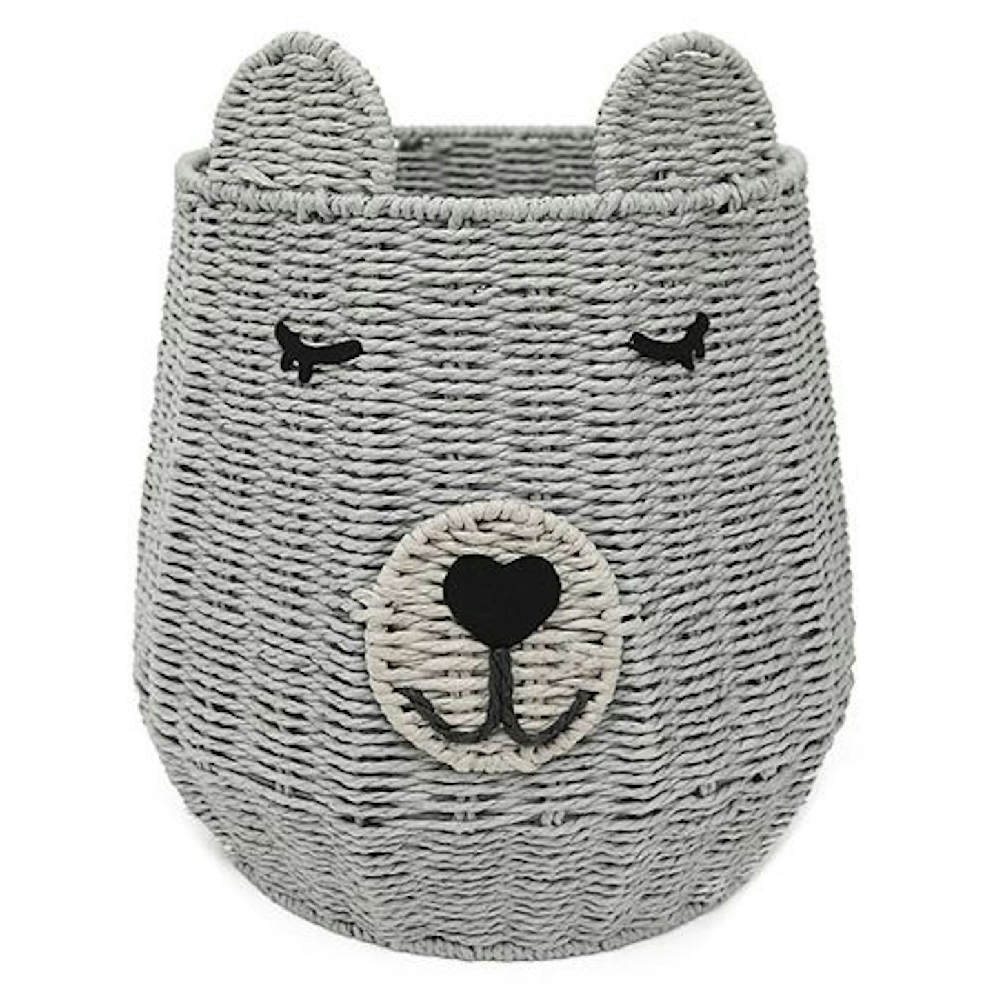 Grey bear basket