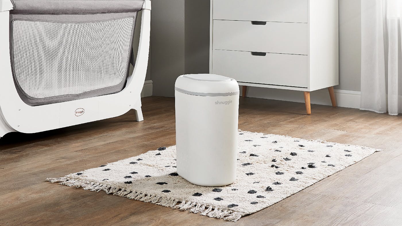WIN! The NEW Shnuggle Eco Touch Nappy Bin Reviews Mother & Baby