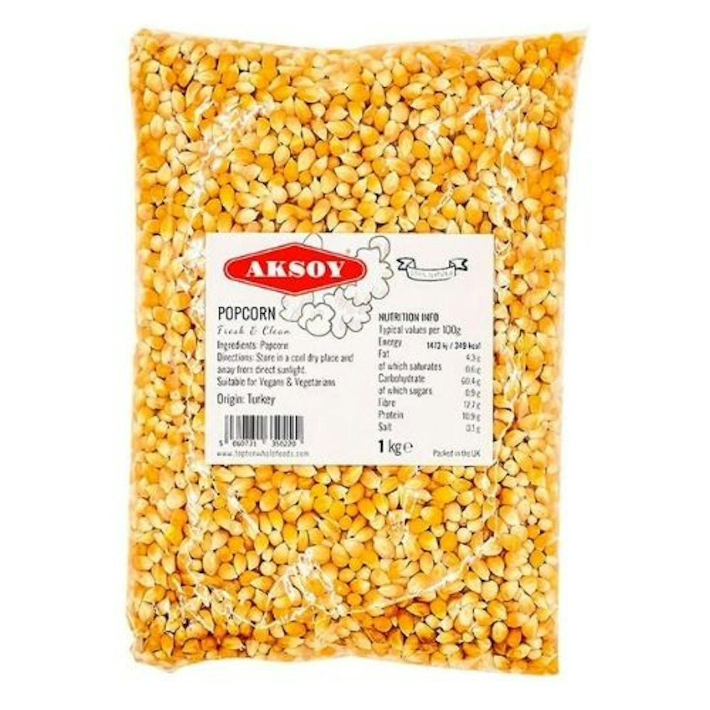  1KG Popping Corn Kernels 