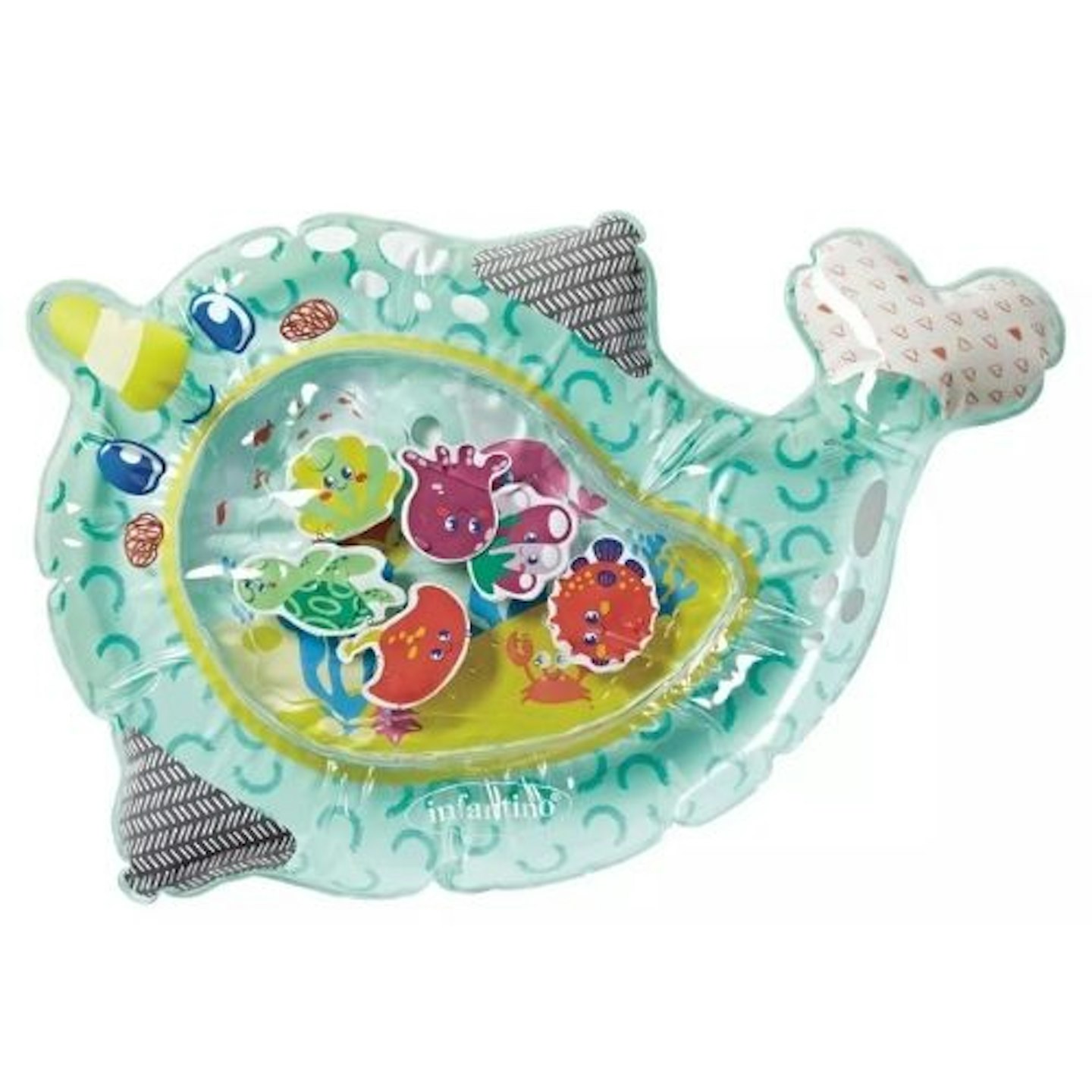 Infantino Pat and Play Water Mat, Narwhal