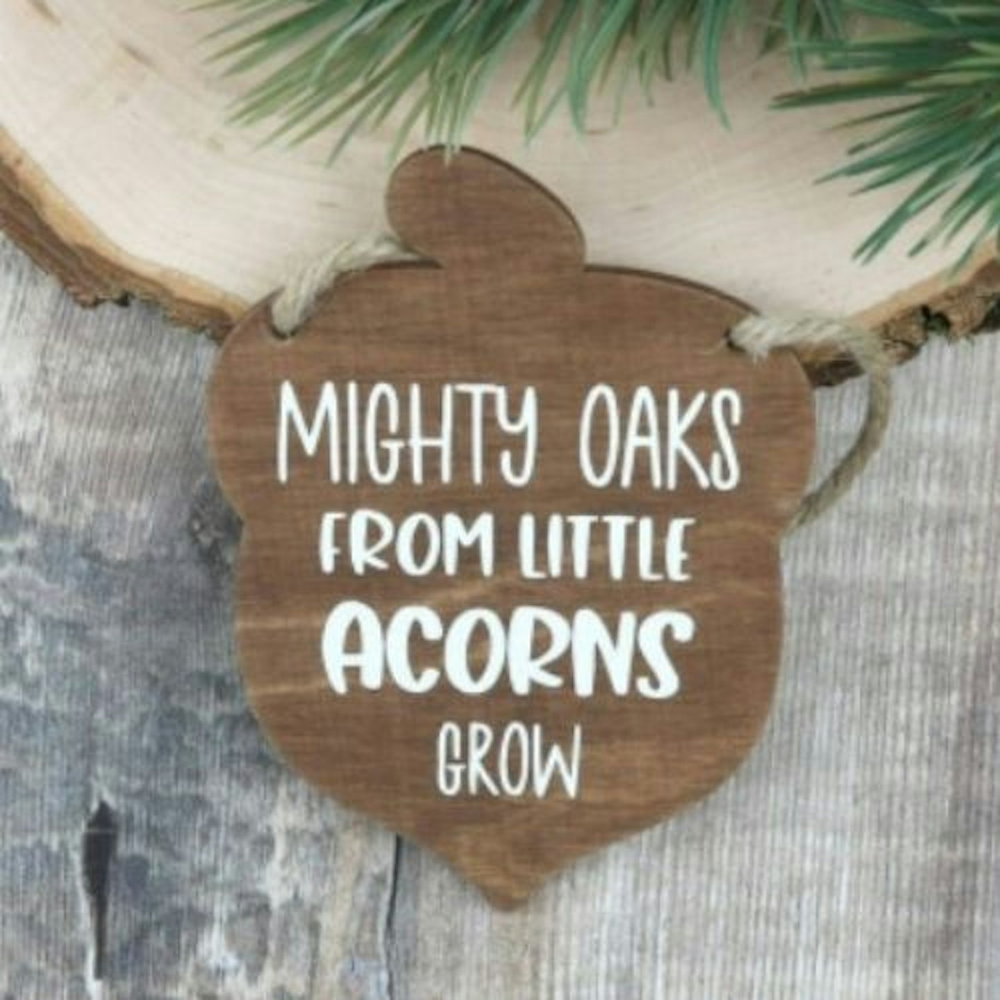 Mighty Oaks Sign