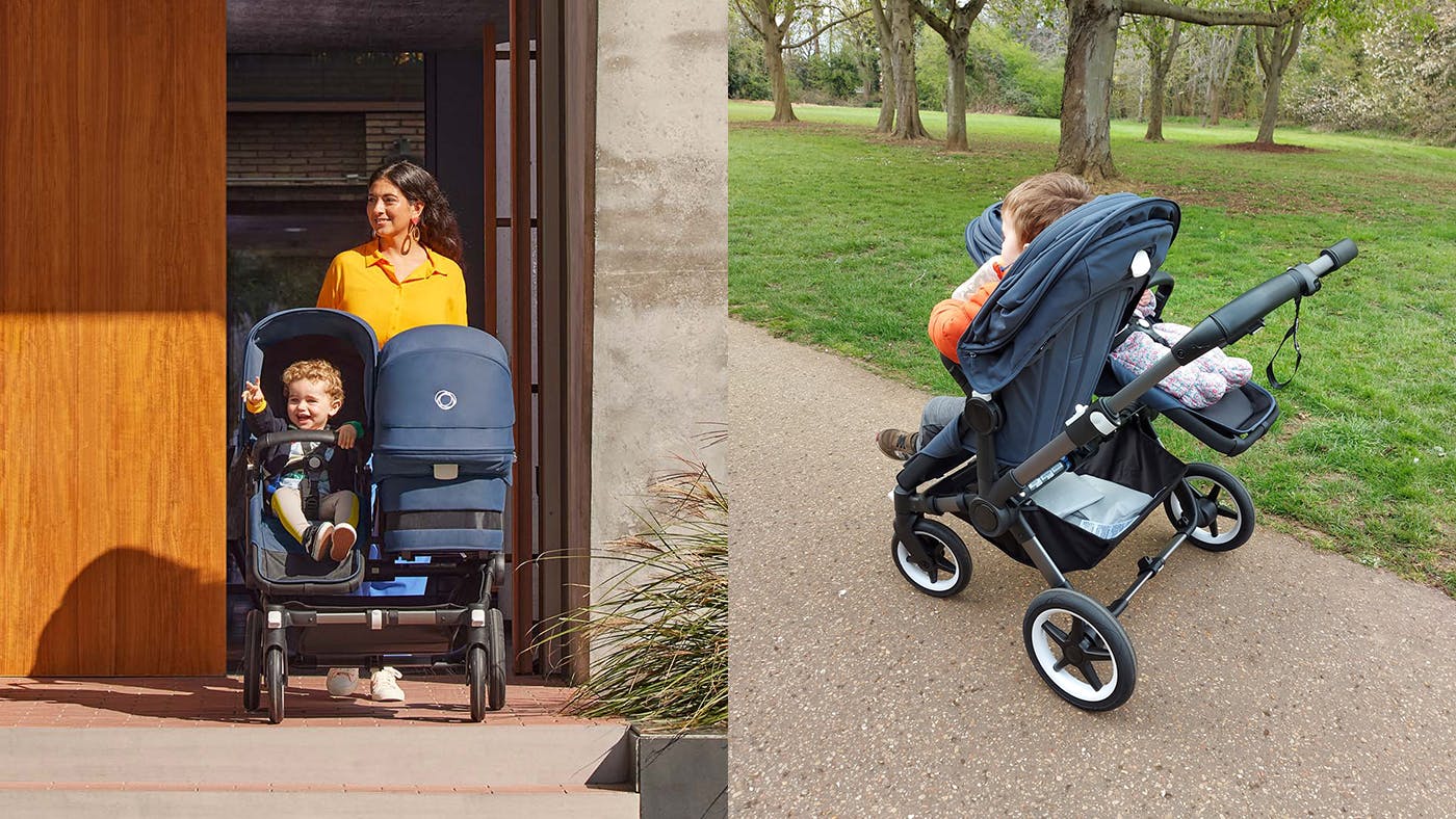 Bugaboo cameleon best sale double attachment