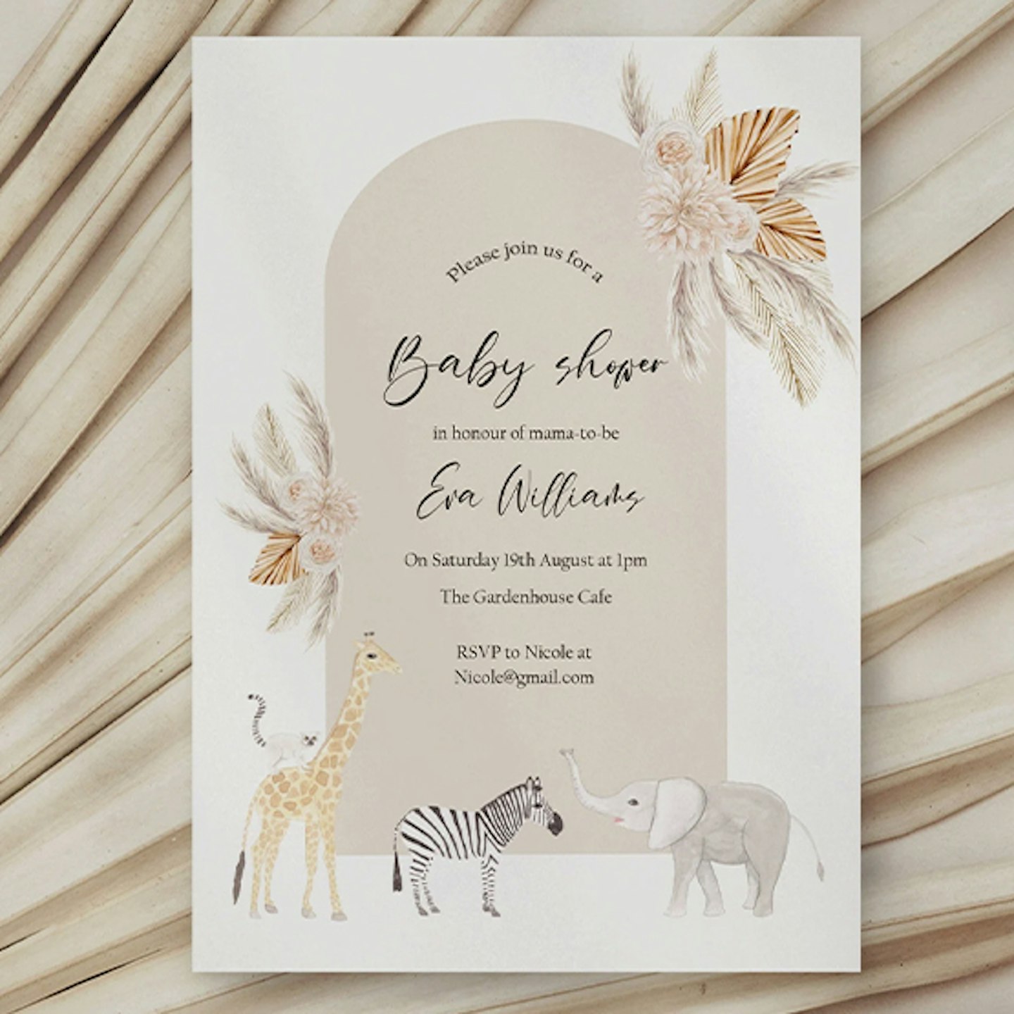 safari-baby-shower-invite