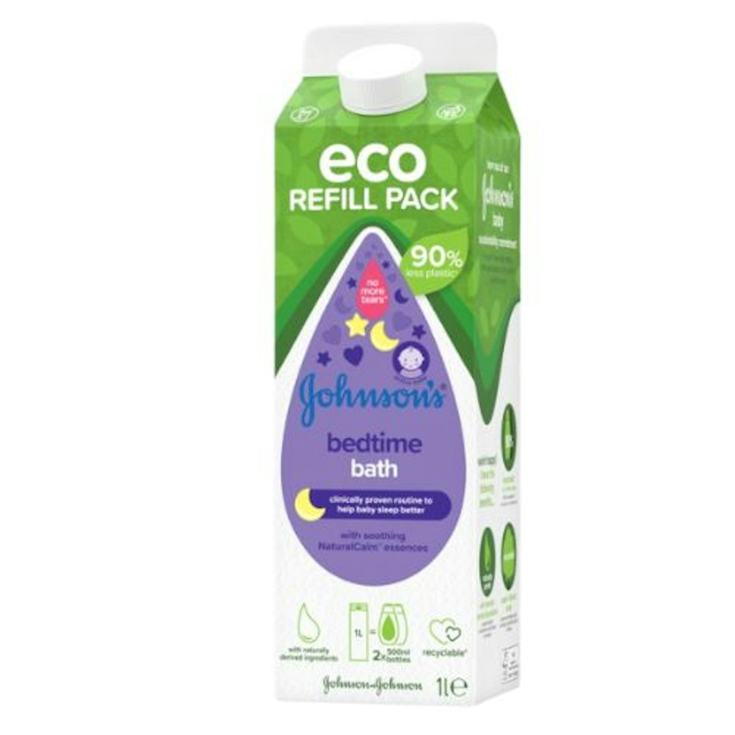 Johnson's Baby Bedtime Bath Eco Refill Pack 1L