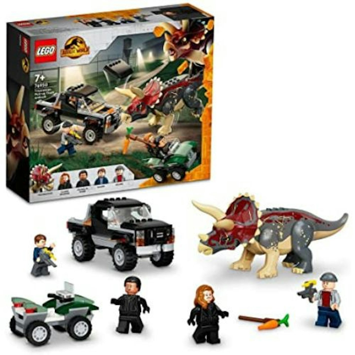 LEGO-Jurassic World Dominion Triceratops Ambush