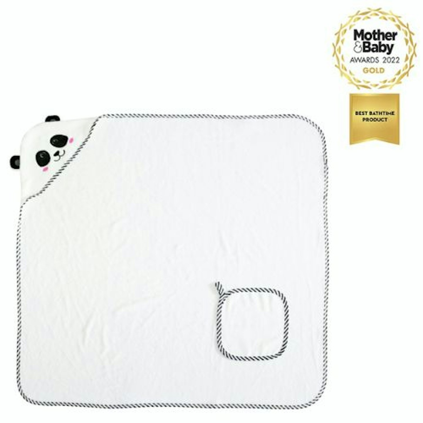 Luxury Hooded Panda Towel & Face Cloth Set