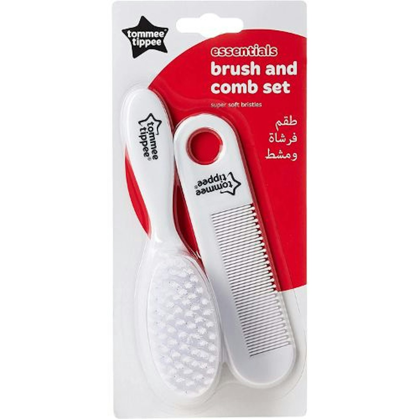 Tommee Tippee Essentials Basics Brush and Comb Set
