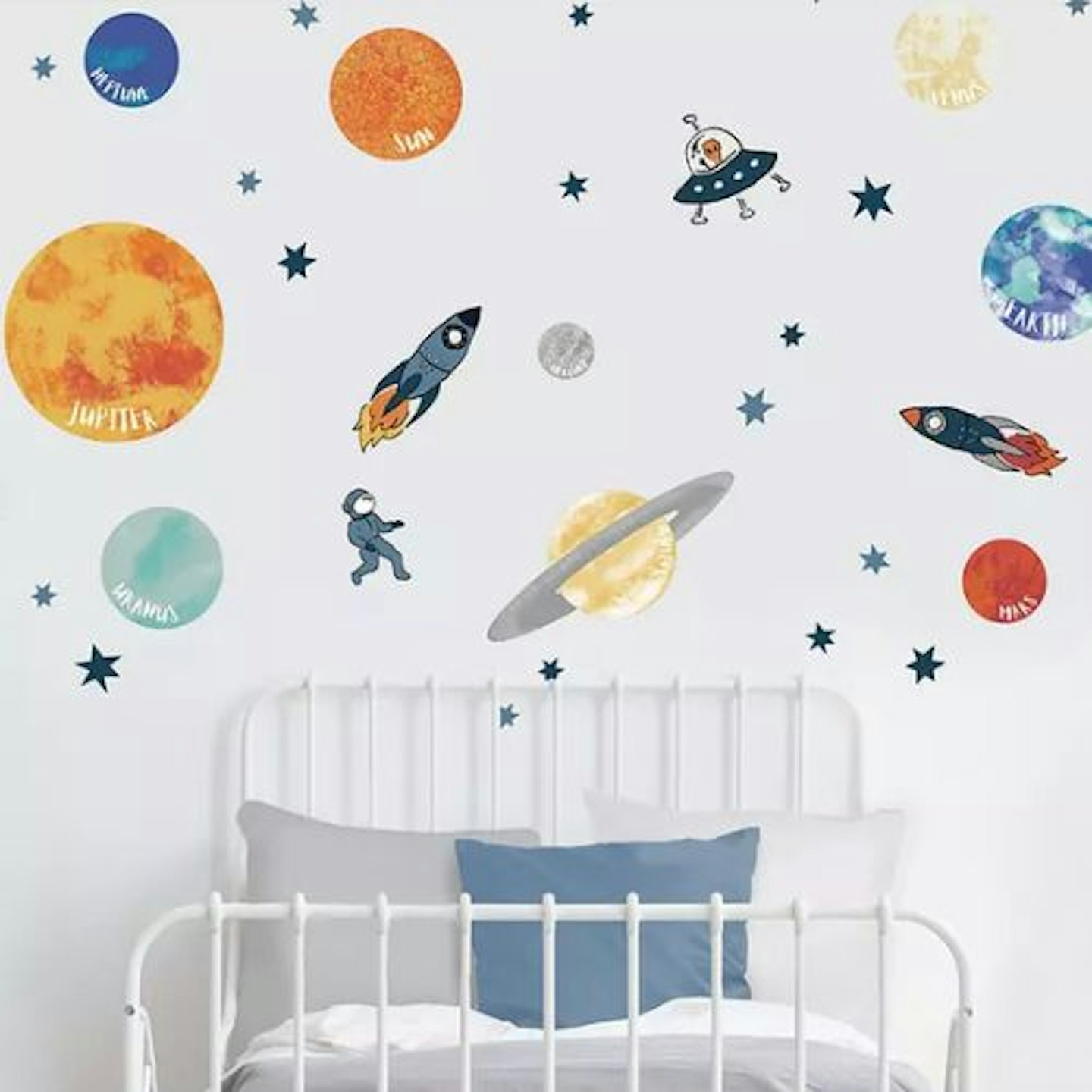 little home at John Lewis Outer Space Wall Stickers