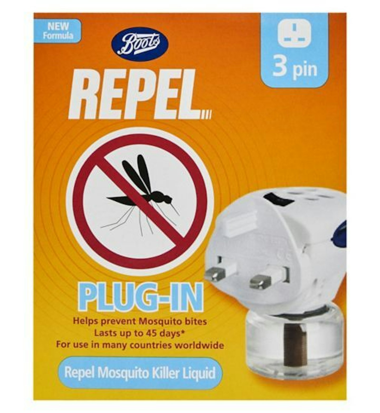 best insect repellents Boots Repel Mosquito Killer 3 Pin Plug-In