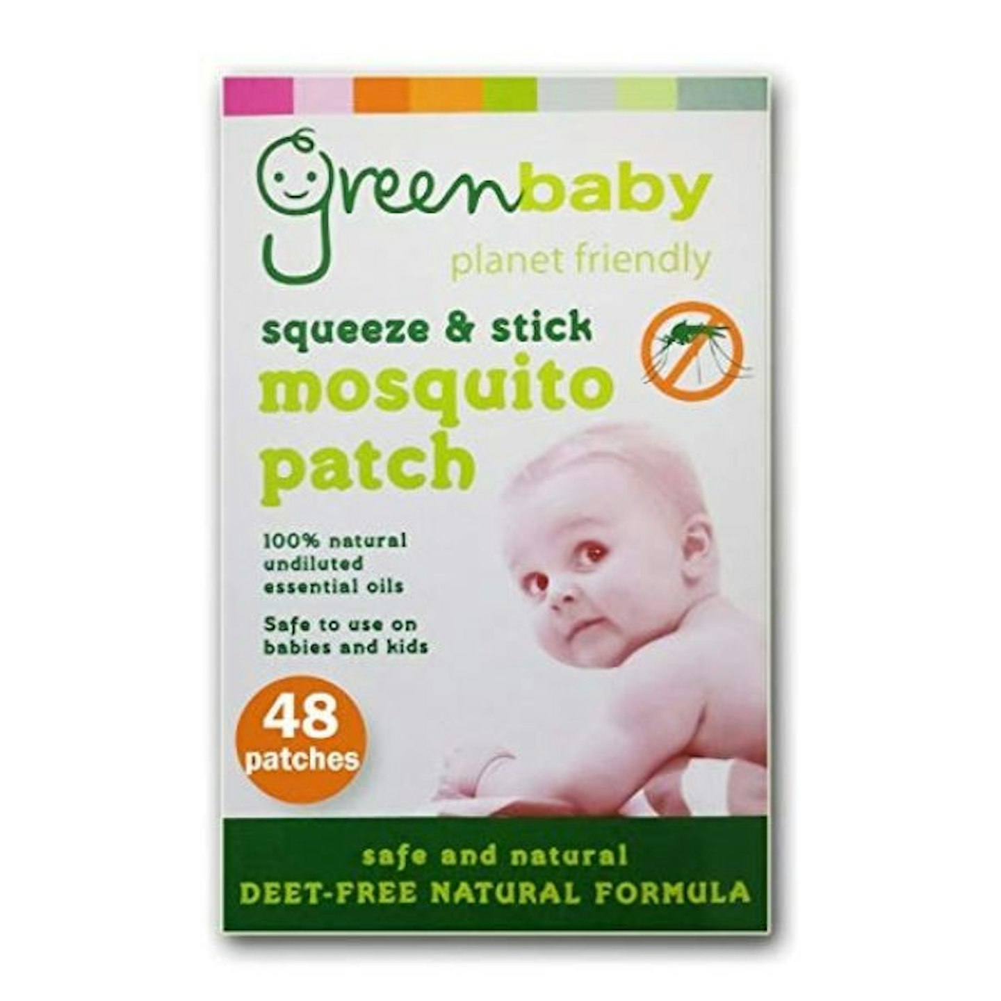 VIE Greenbaby, Squeeze &; Stick Mosquito Patches (48 Patches)