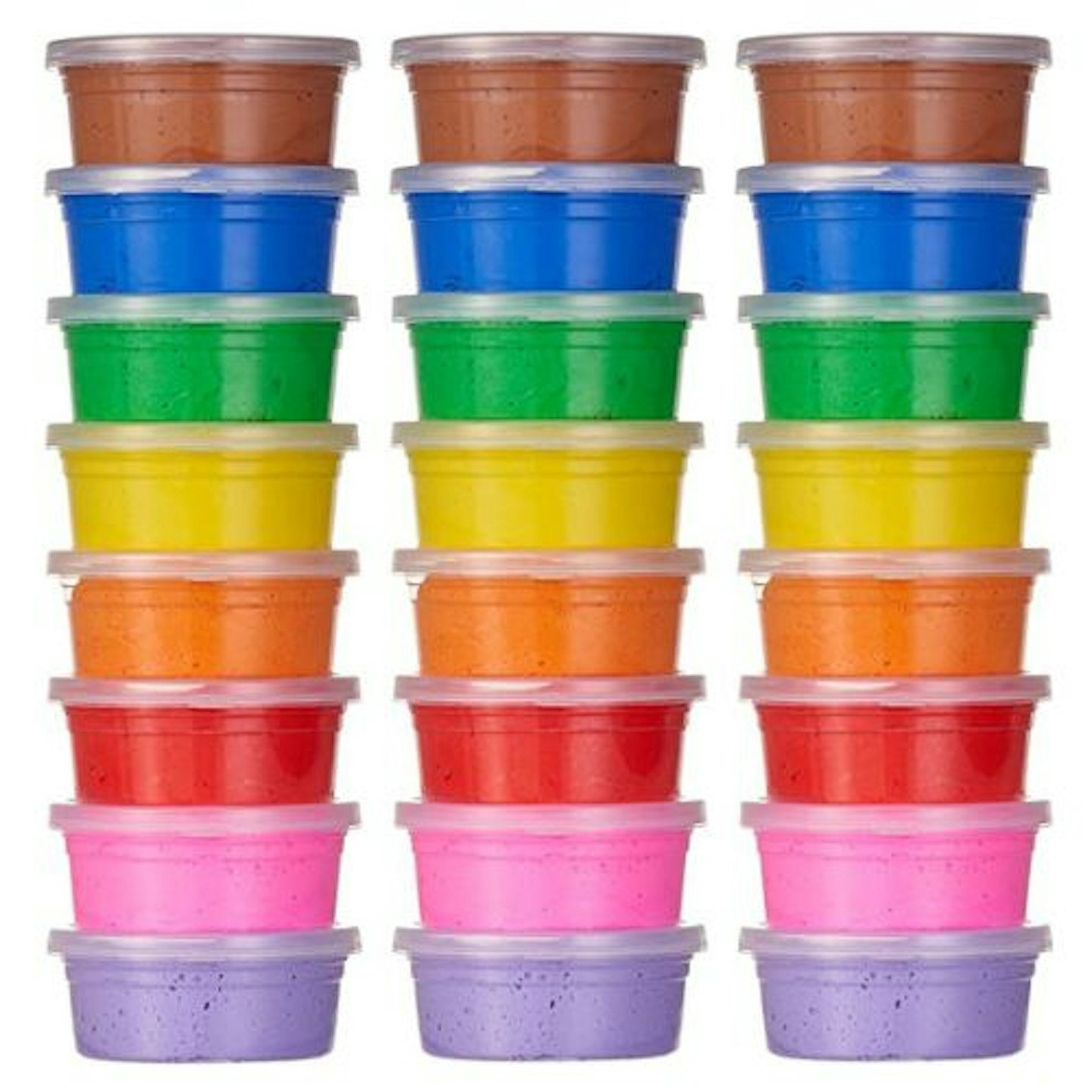 24 Tubs Colourful Bouncing Slime Putty for Kids
