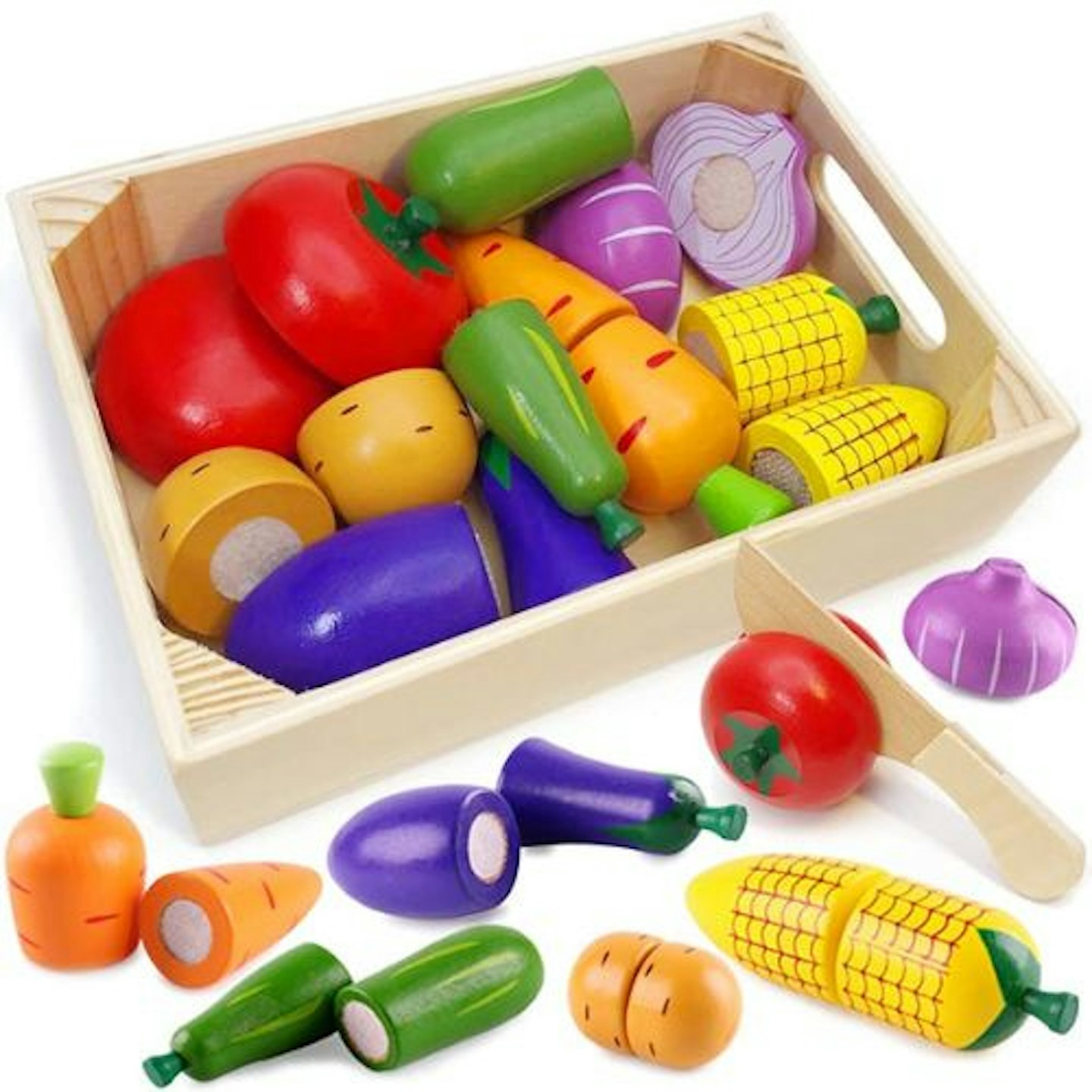 Airlab Wooden Play Food for Kids