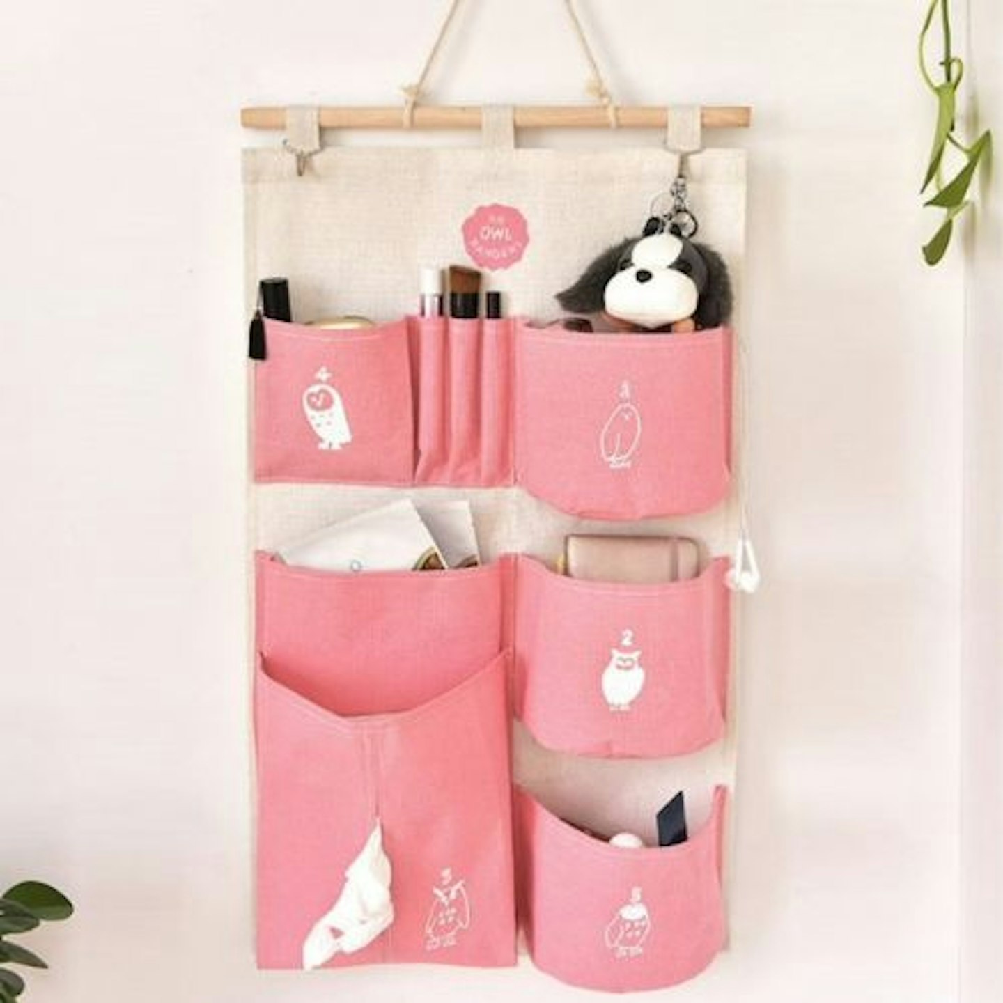 Cute Owl Hanging Storage Bags