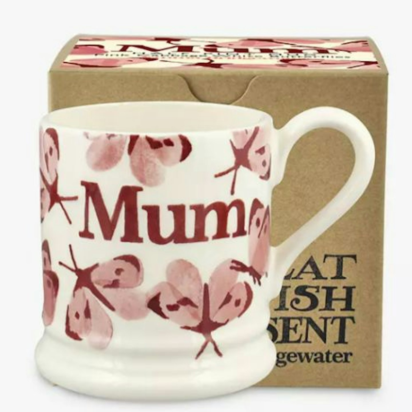 Emma Bridgewater Butterfly 'Mum' Half Pint Mug