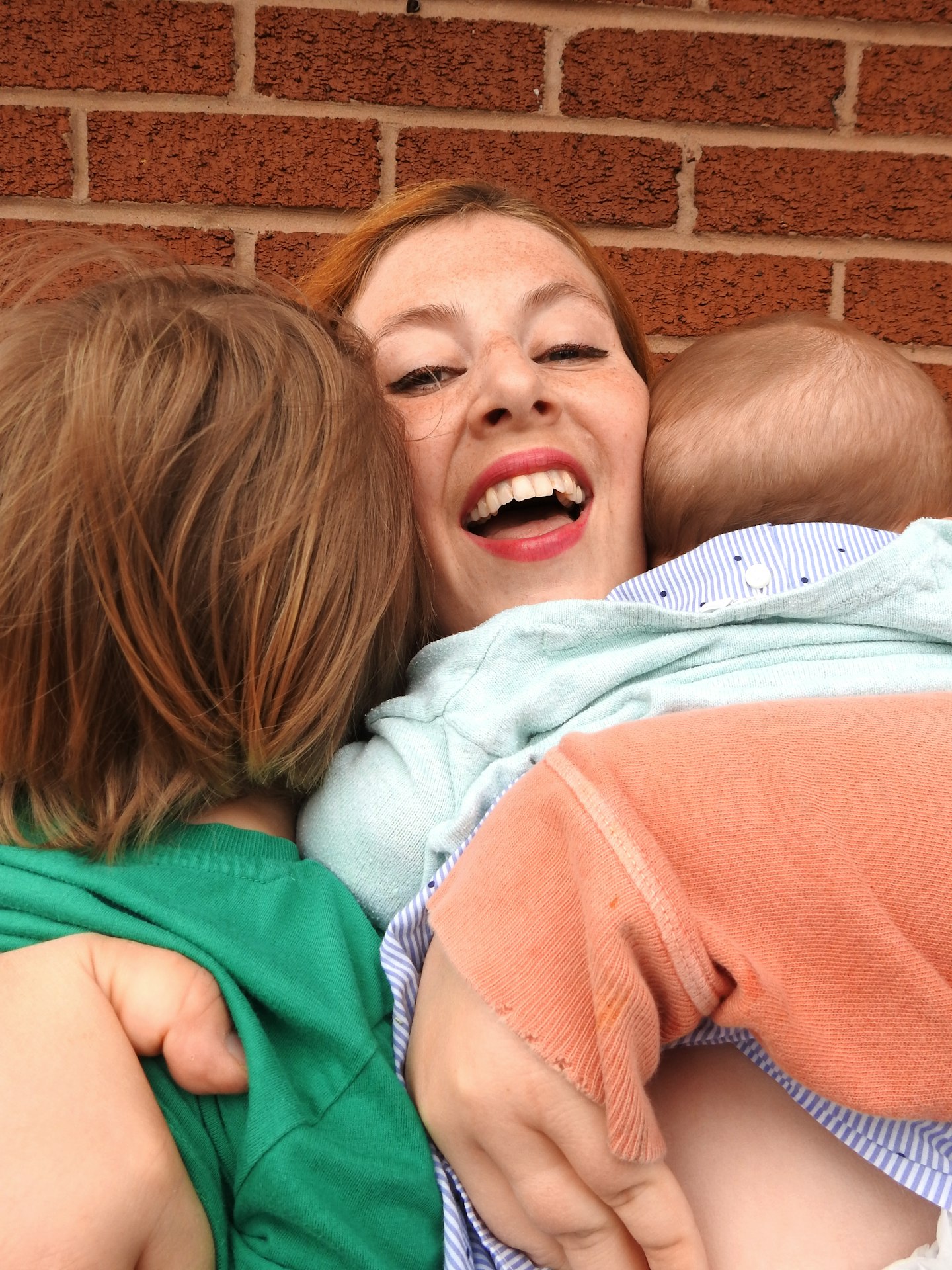 Lydia Rose Bewley and her two children