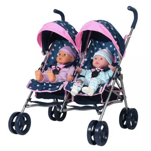 Play like mum double buggy best sale