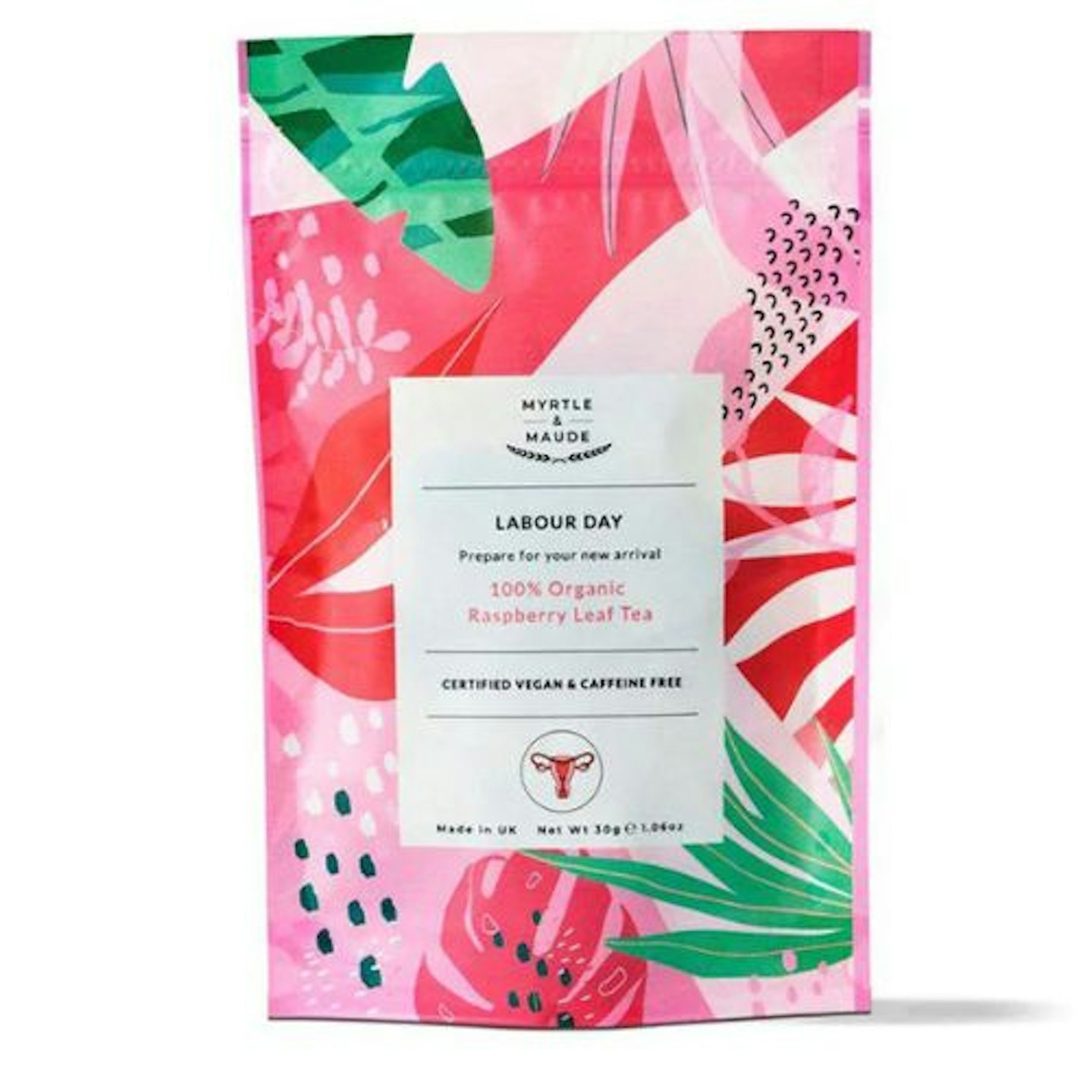 Myrtle & Maude Organic Raspberry Leaf Tea