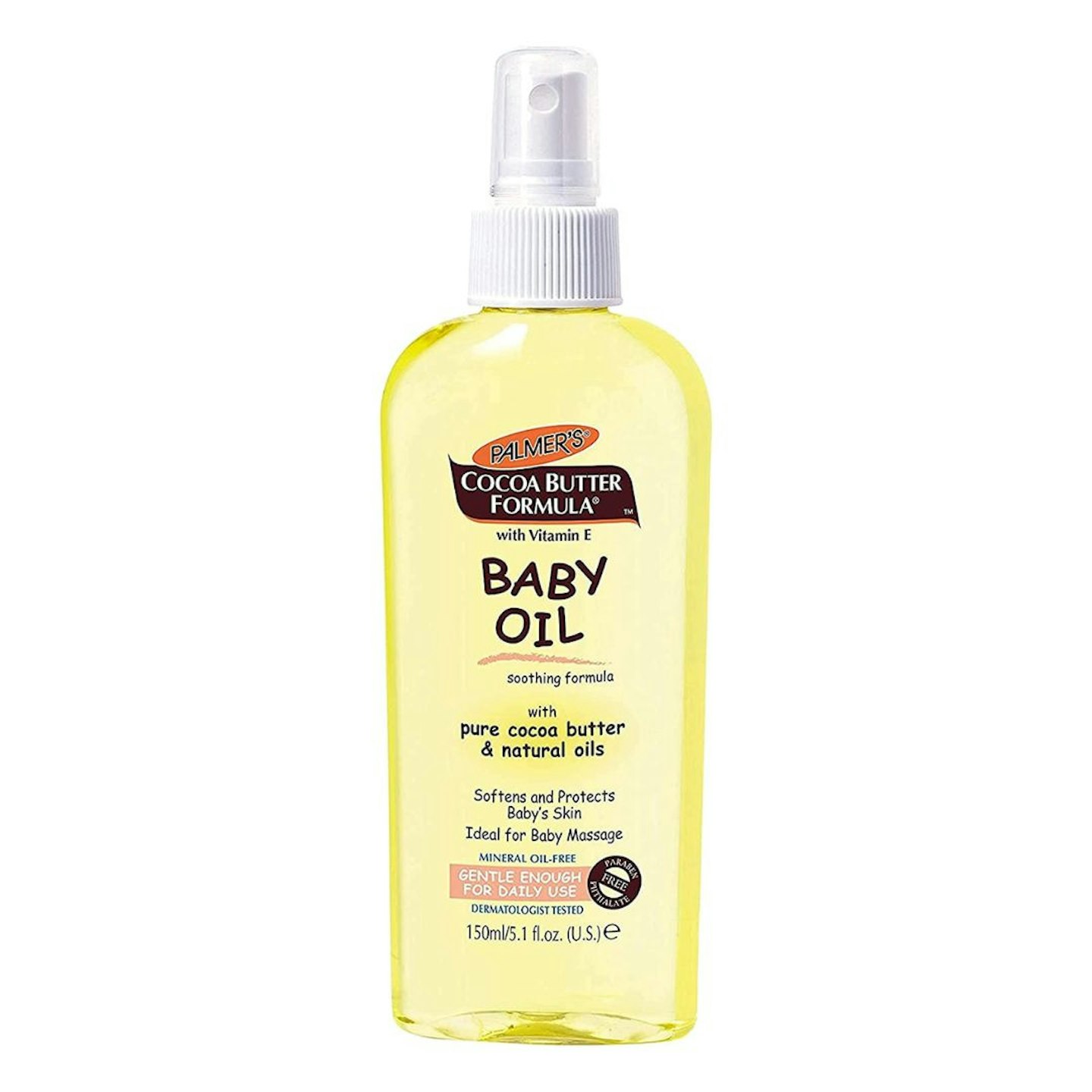  Palmers Cocoa Butter Baby Massage Oil Bottle