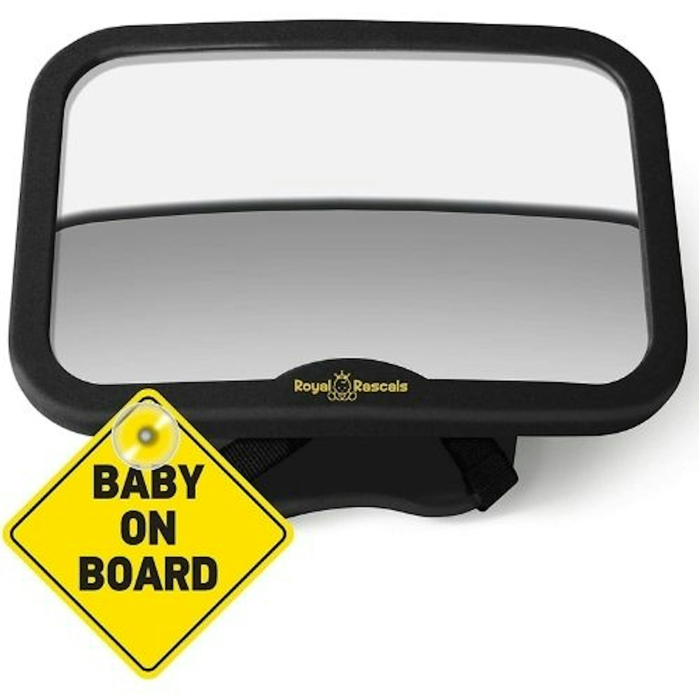 ROYAL RASCALS Baby Car Mirror for Back Seat