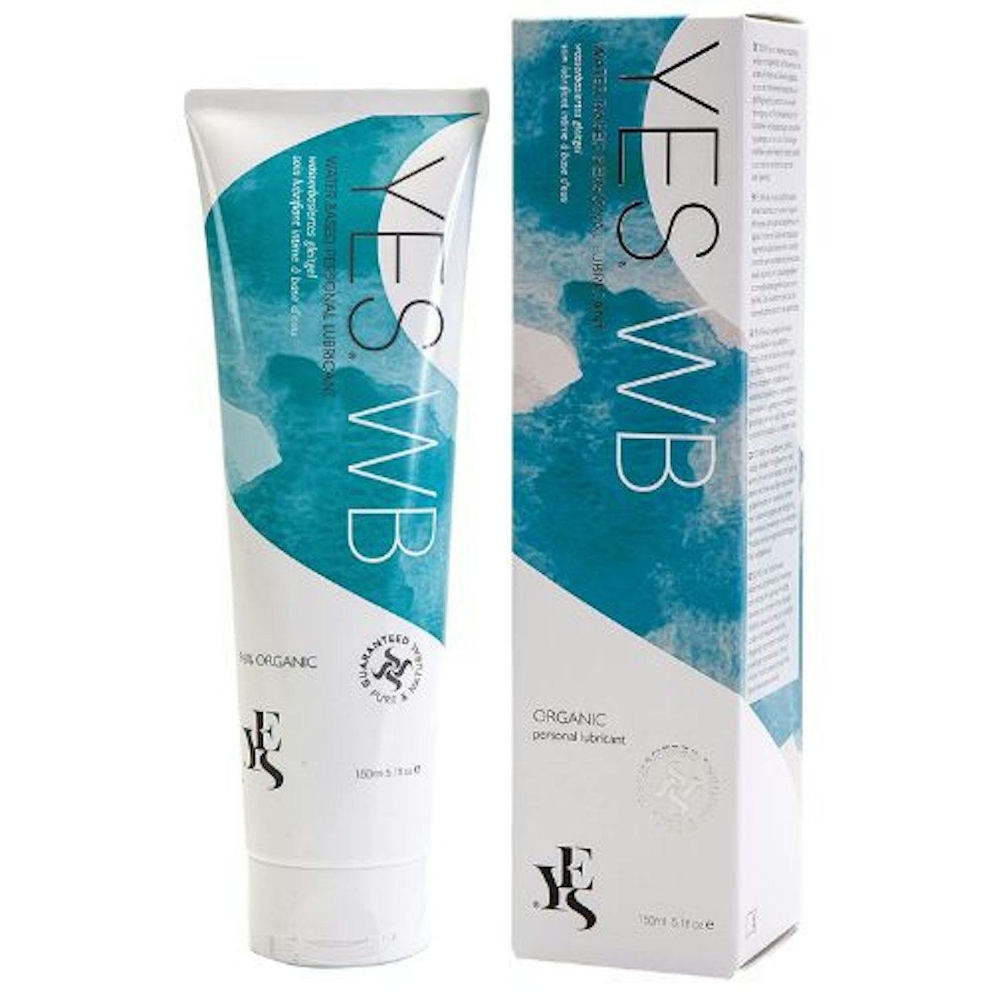 YES WB organic water based natural personal lubricant